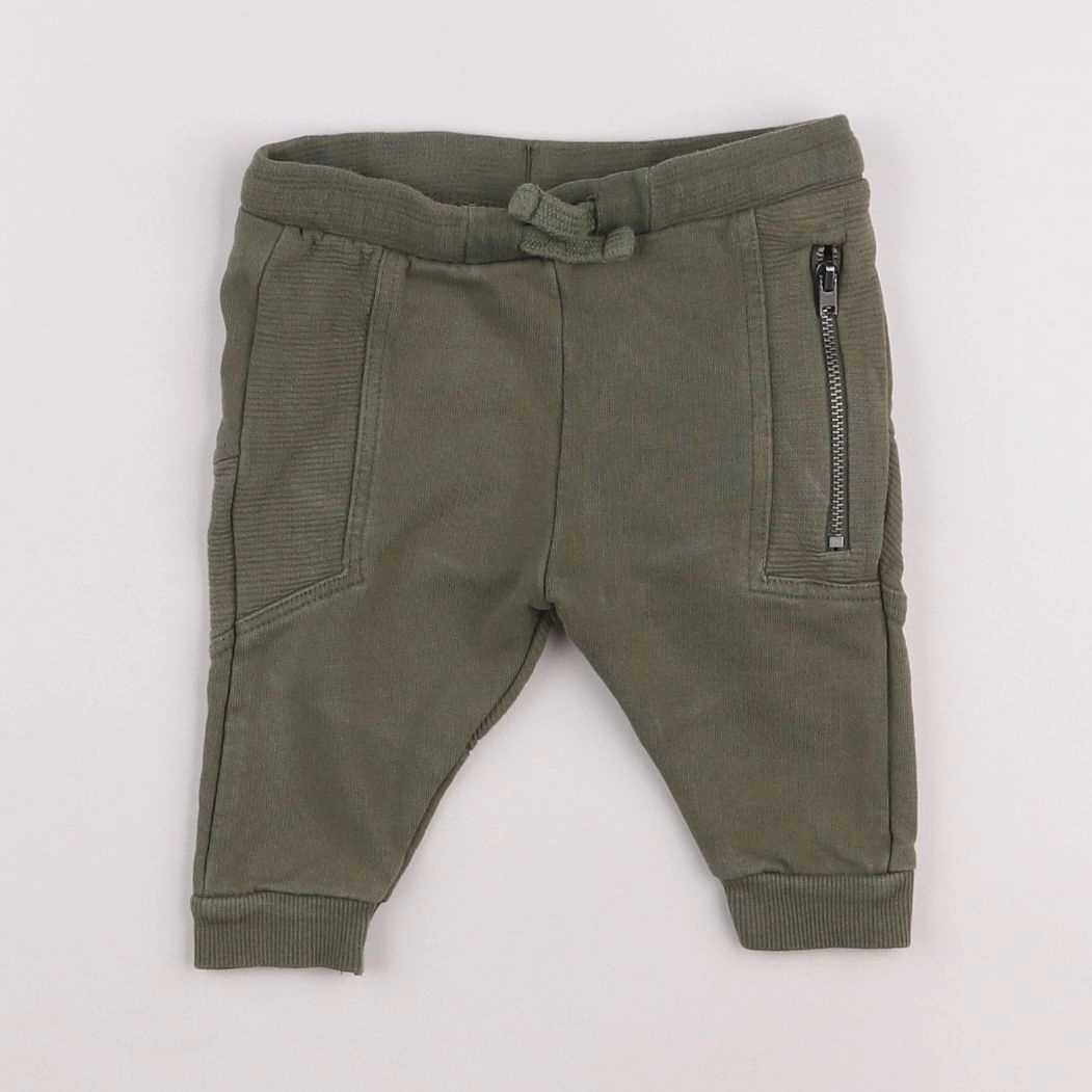 Zara - pantalon vert - 3/6 mois