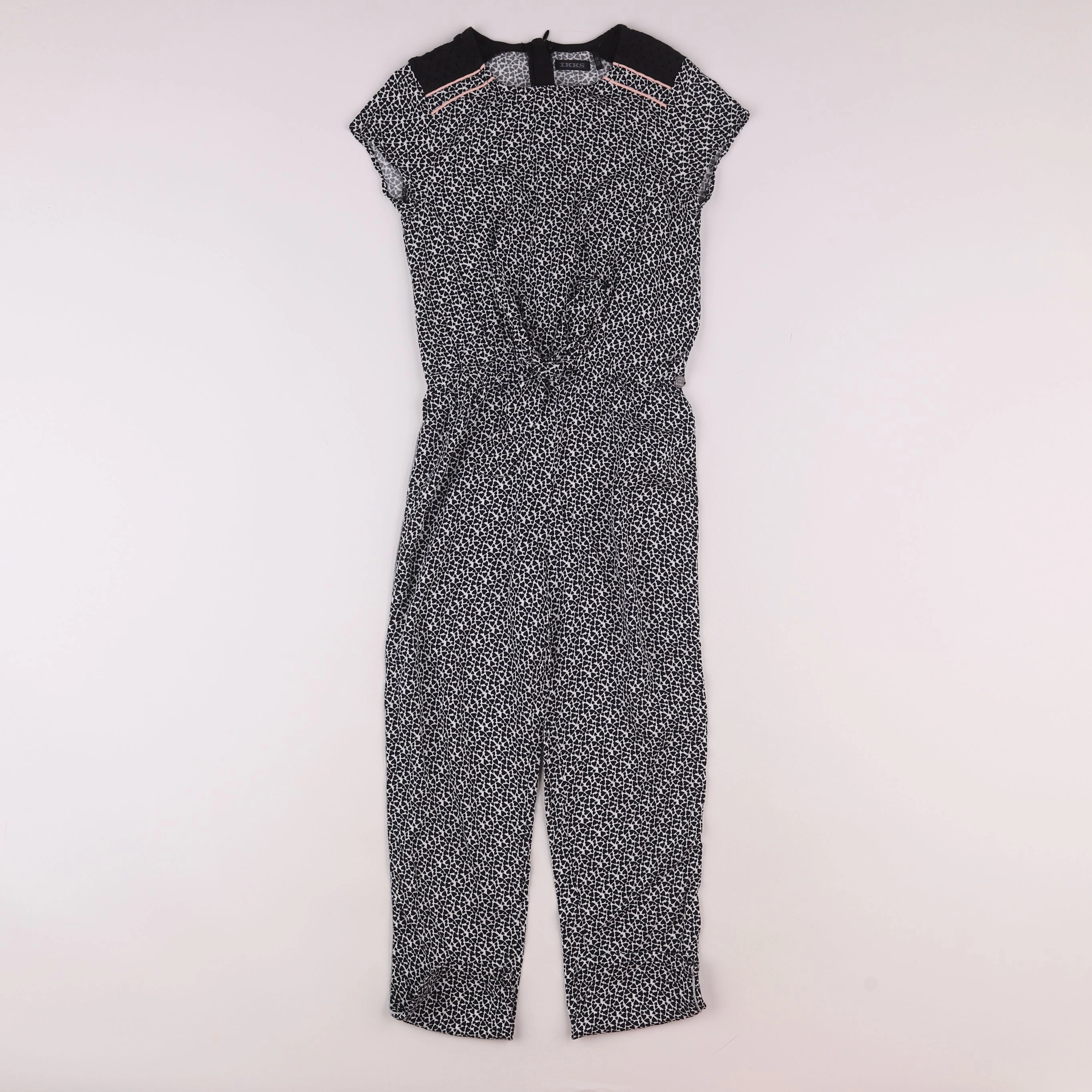 IKKS - combinaison noir, blanc - 8 ans