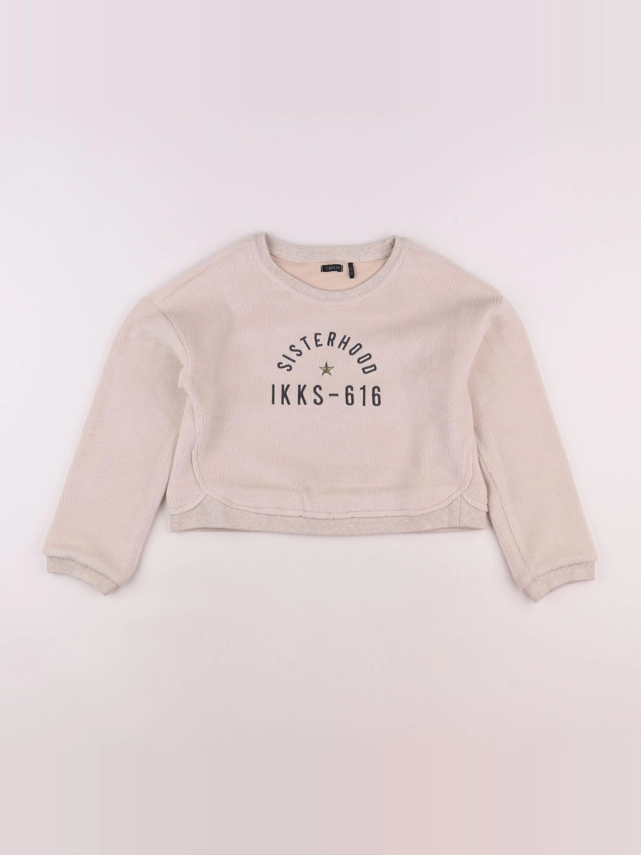 IKKS - pull beige - 10 ans