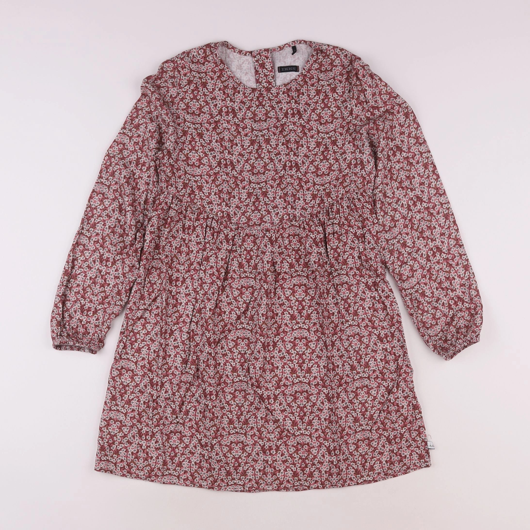 IKKS - robe rose - 10 ans