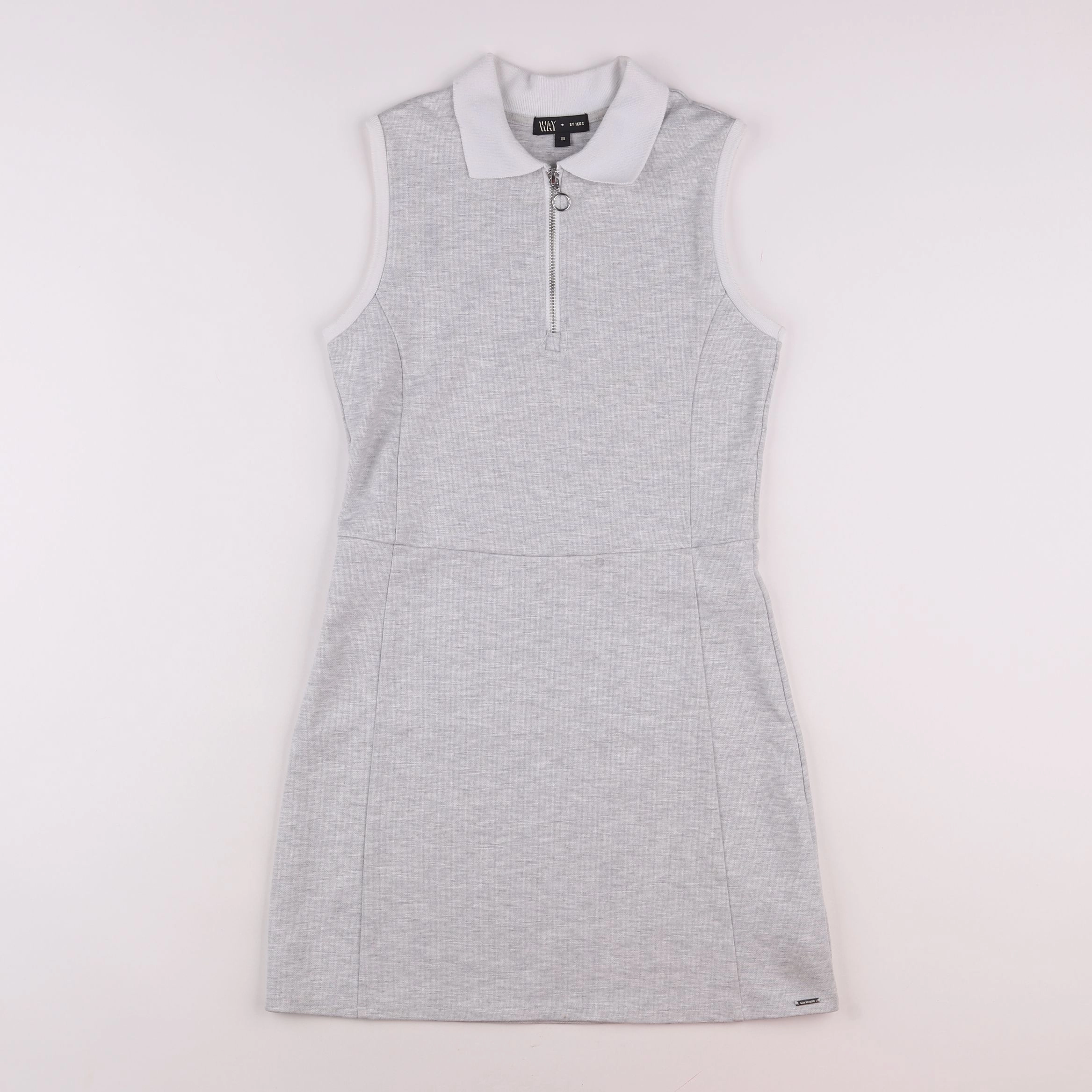 IKKS - robe gris - 10 ans
