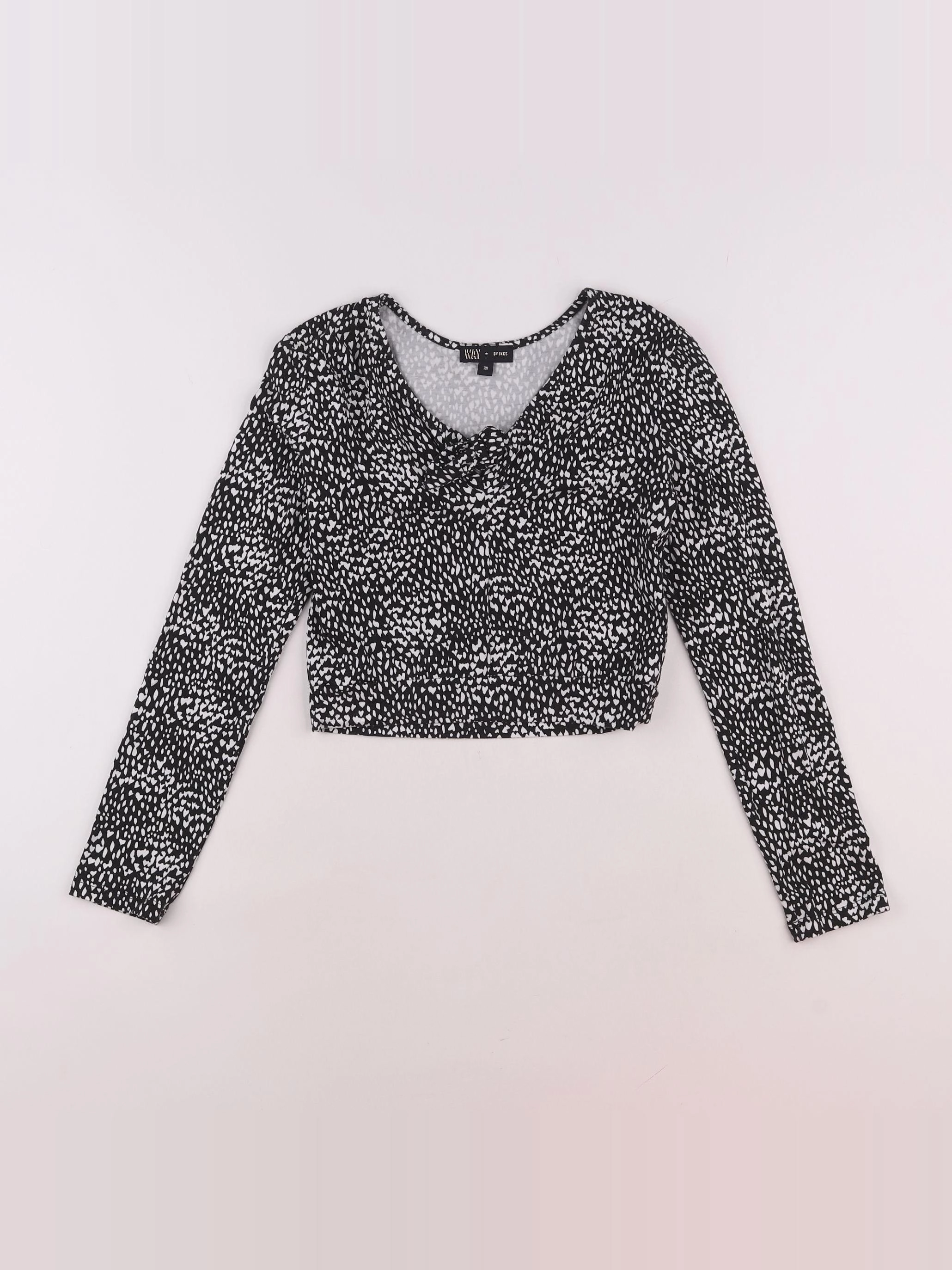 IKKS - tee-shirt noir - 12 ans