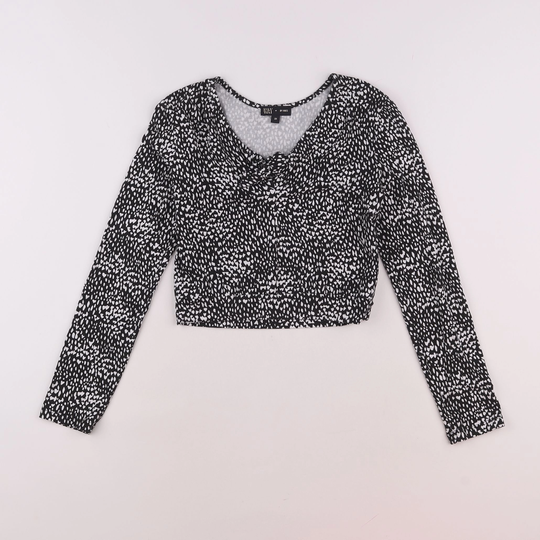 IKKS - tee-shirt noir - 12 ans