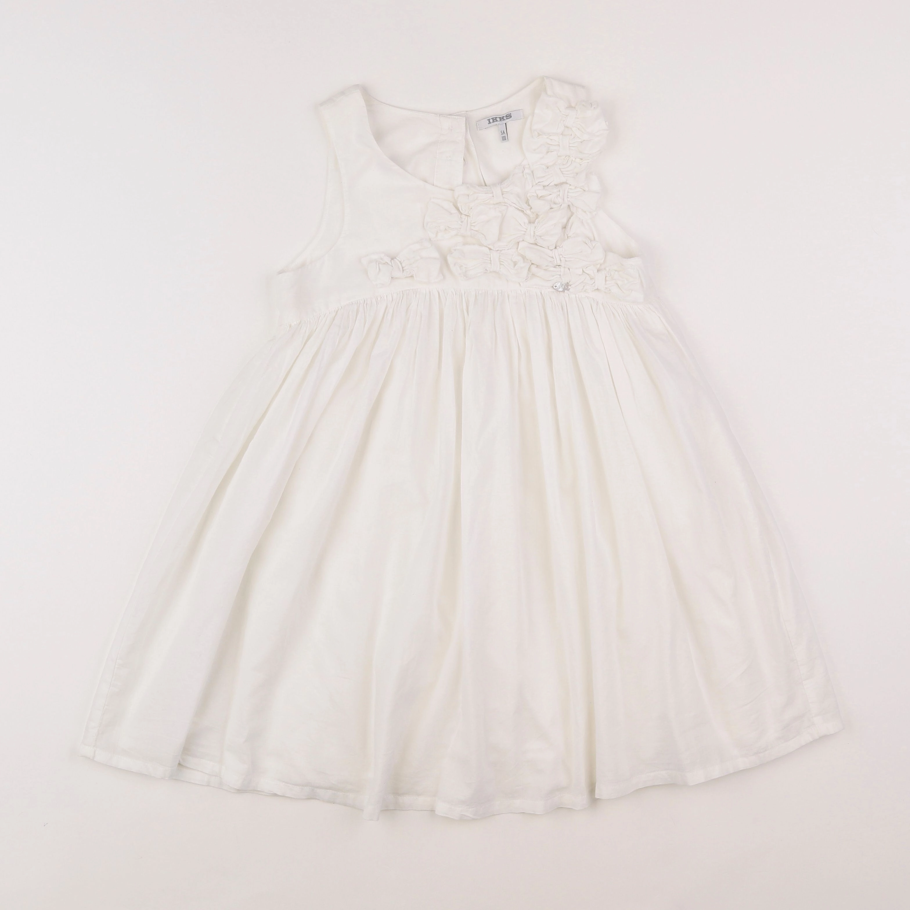 IKKS - robe blanc - 5 ans