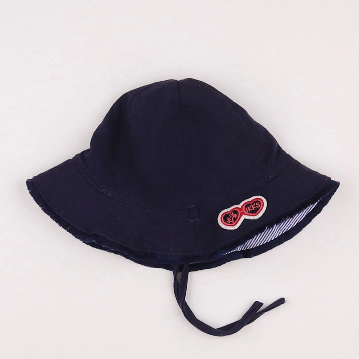 IKKS - chapeau bleu - 2/3 ans