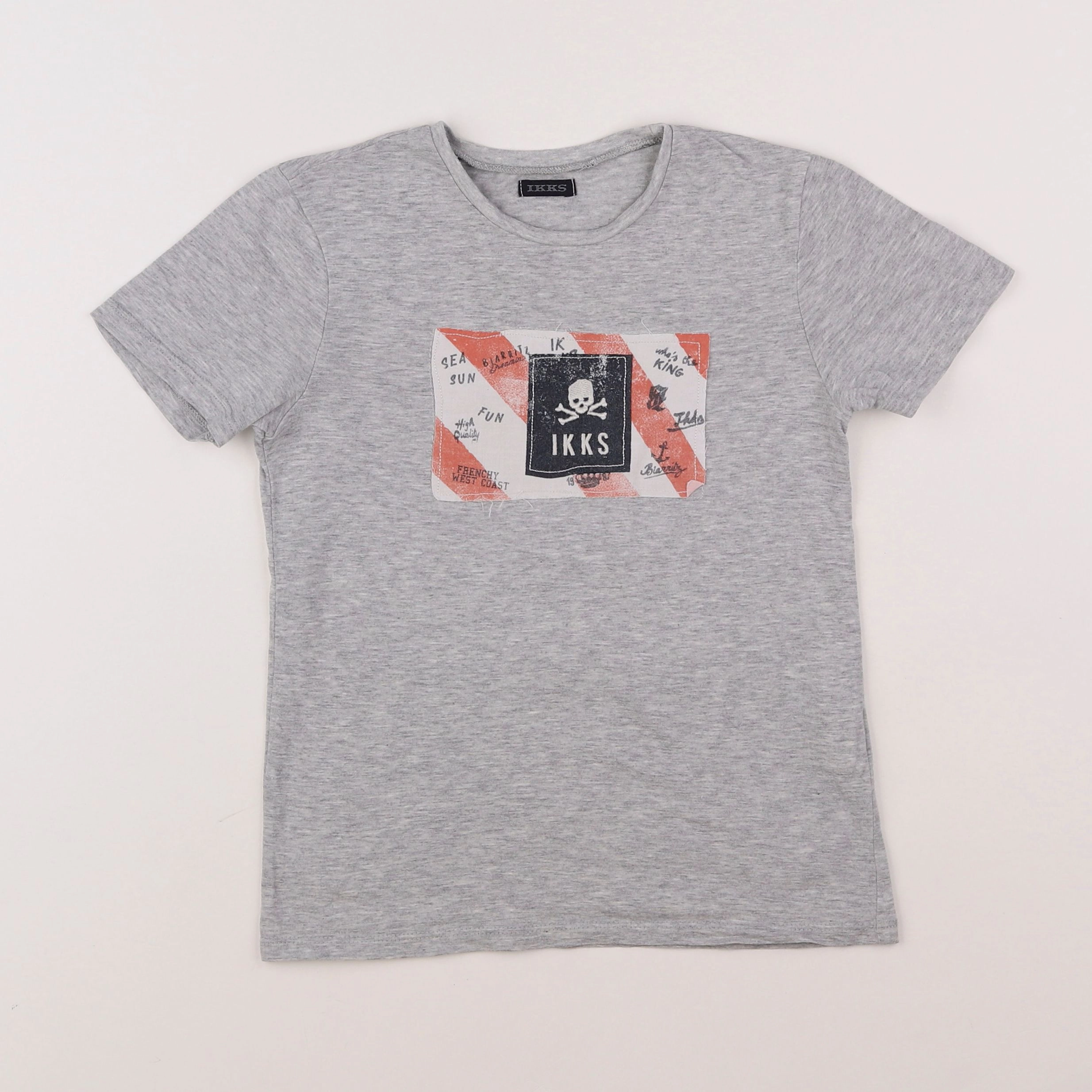 IKKS - tee-shirt gris - 6 ans