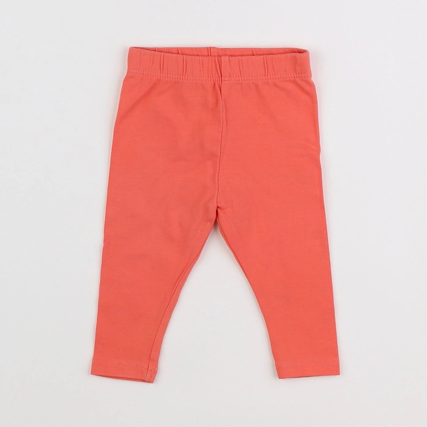 Vertbaudet - legging orange - 3 mois