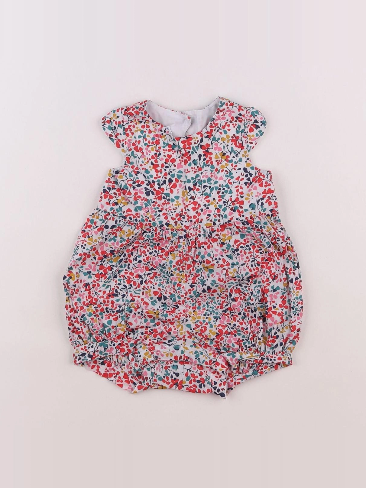 Jacadi - combinaison liberty multicolore - 6 mois
