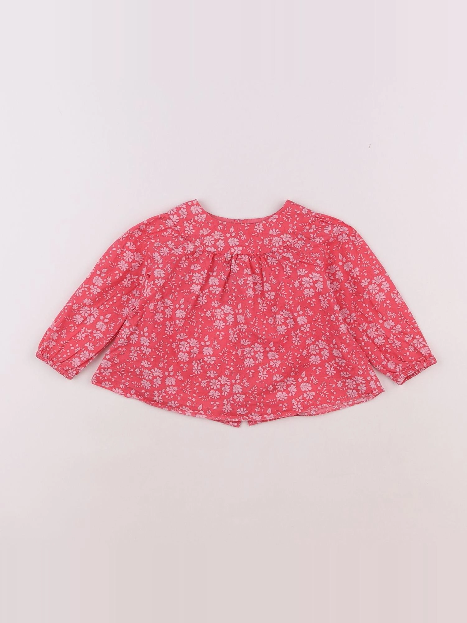 Jacadi - blouse liberty rose - 6 mois