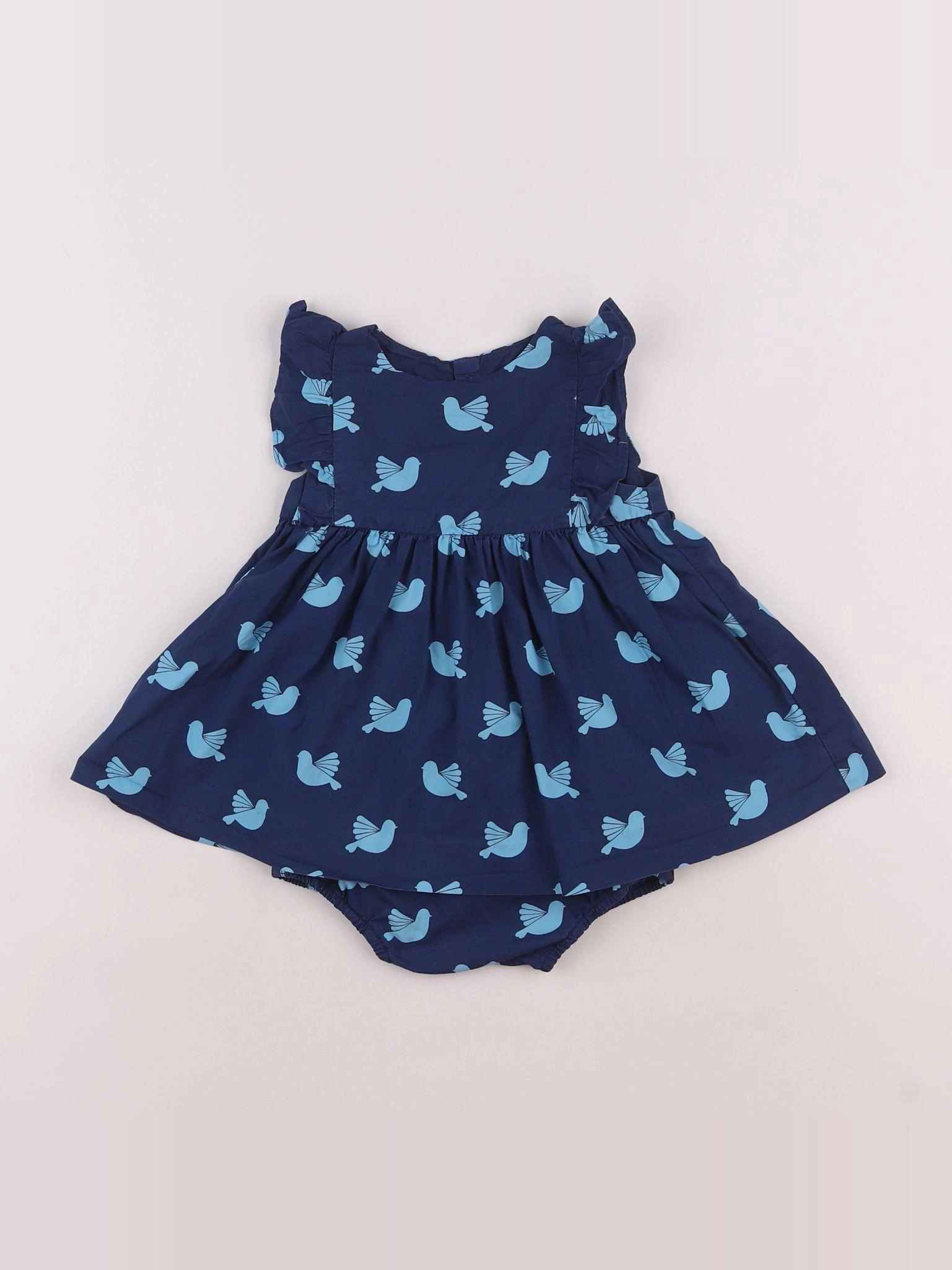 Jacadi - robe bleu - 6 mois