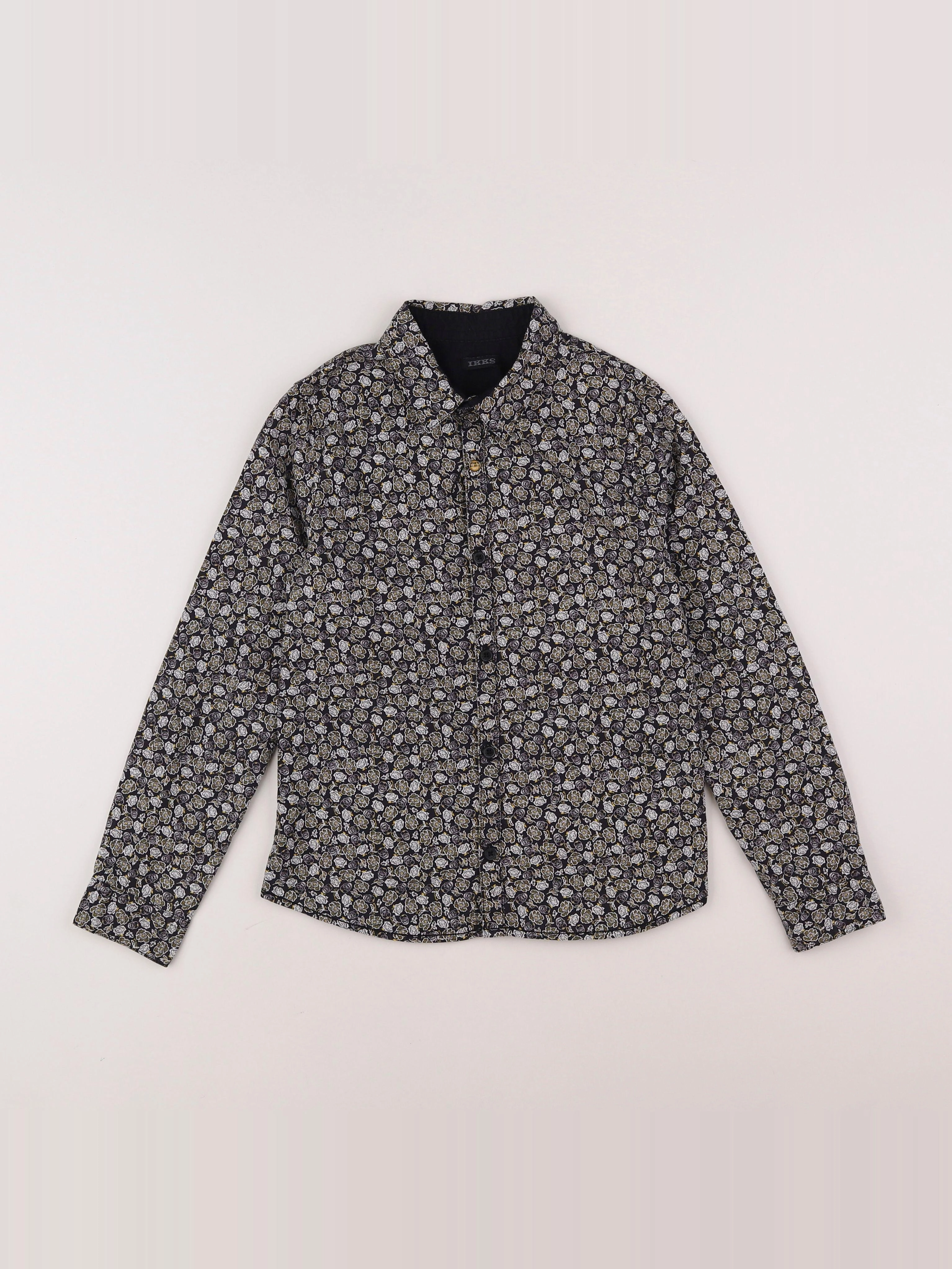 IKKS - chemise noir - 8 ans