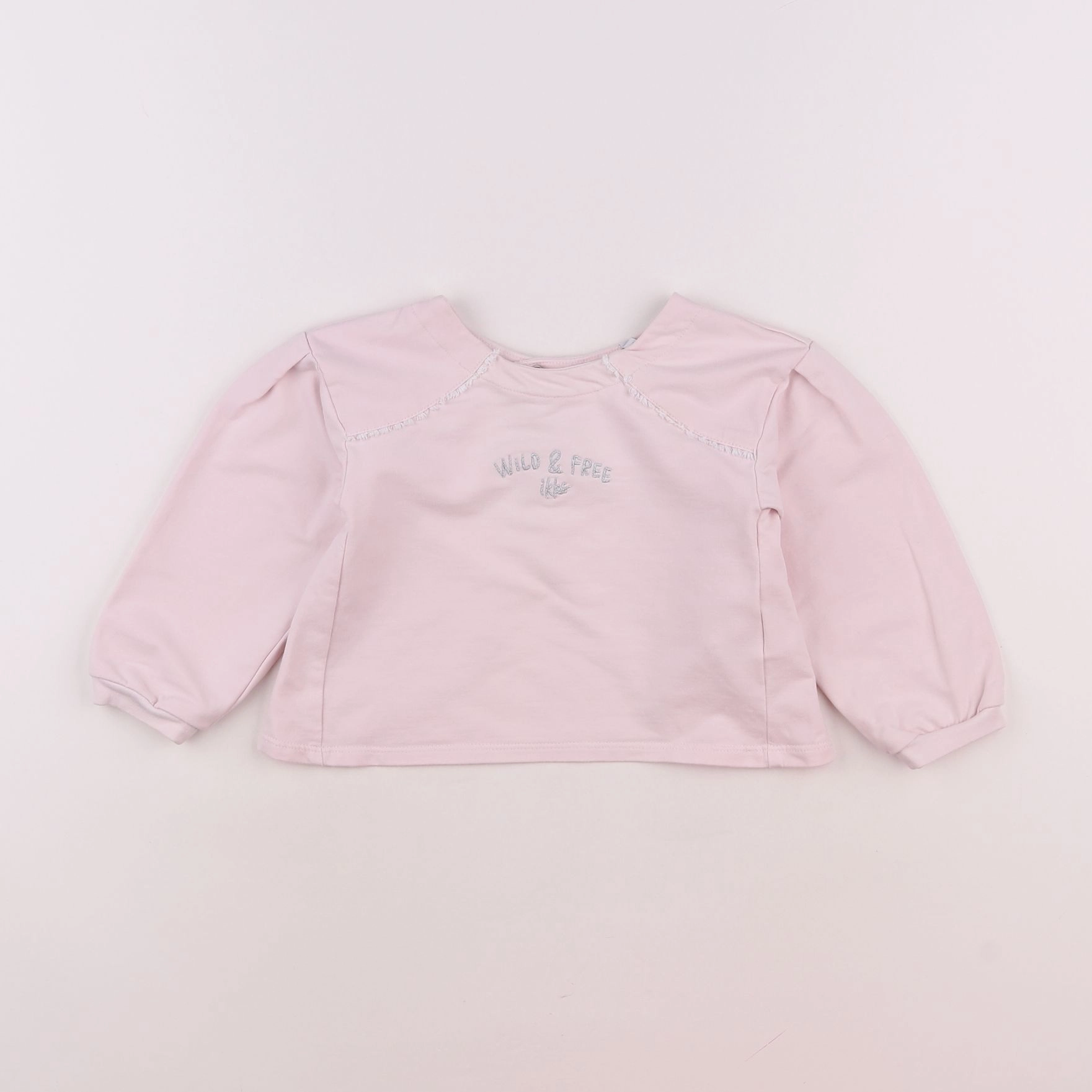 IKKS - sweat rose - 2 ans