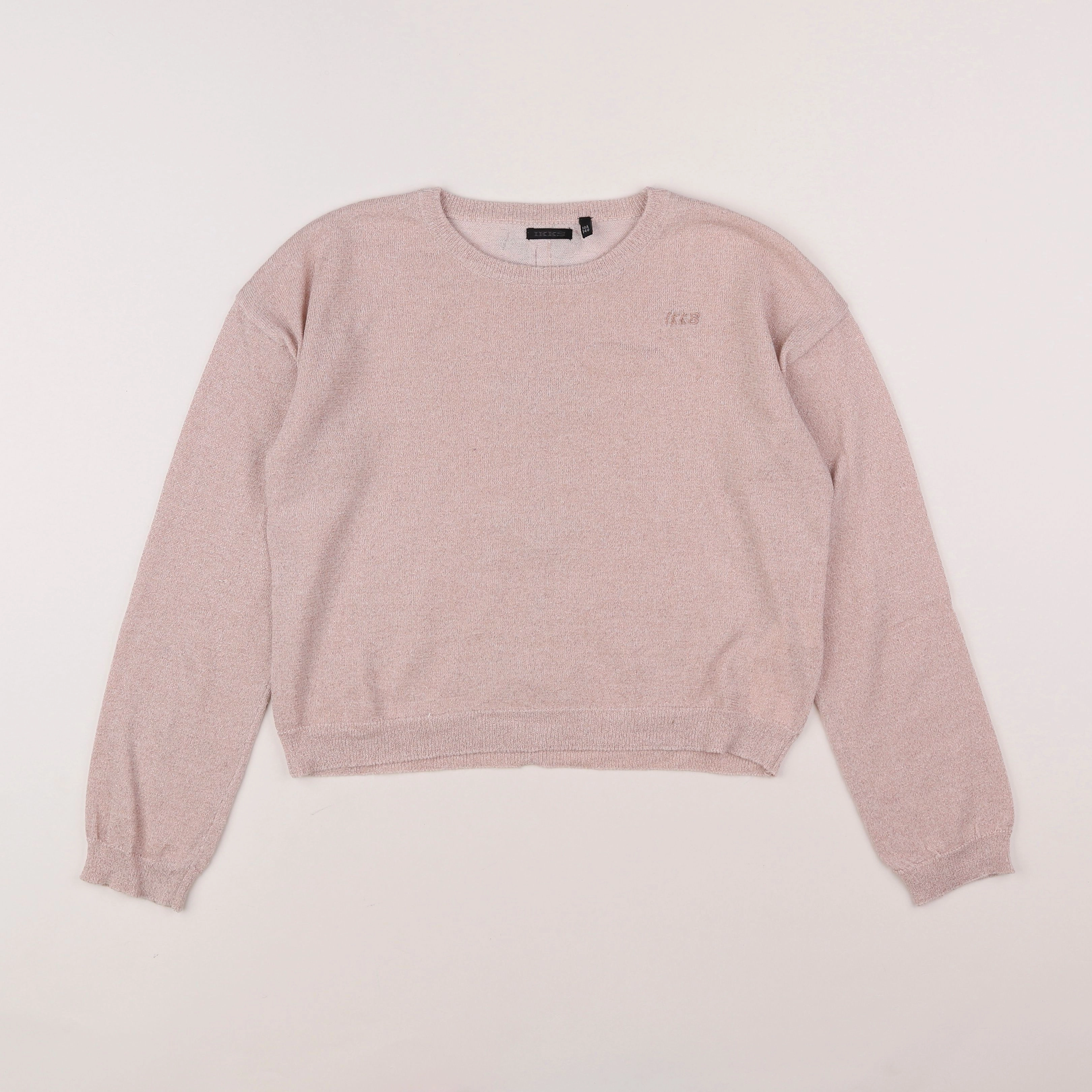 IKKS - pull rose - 10 ans