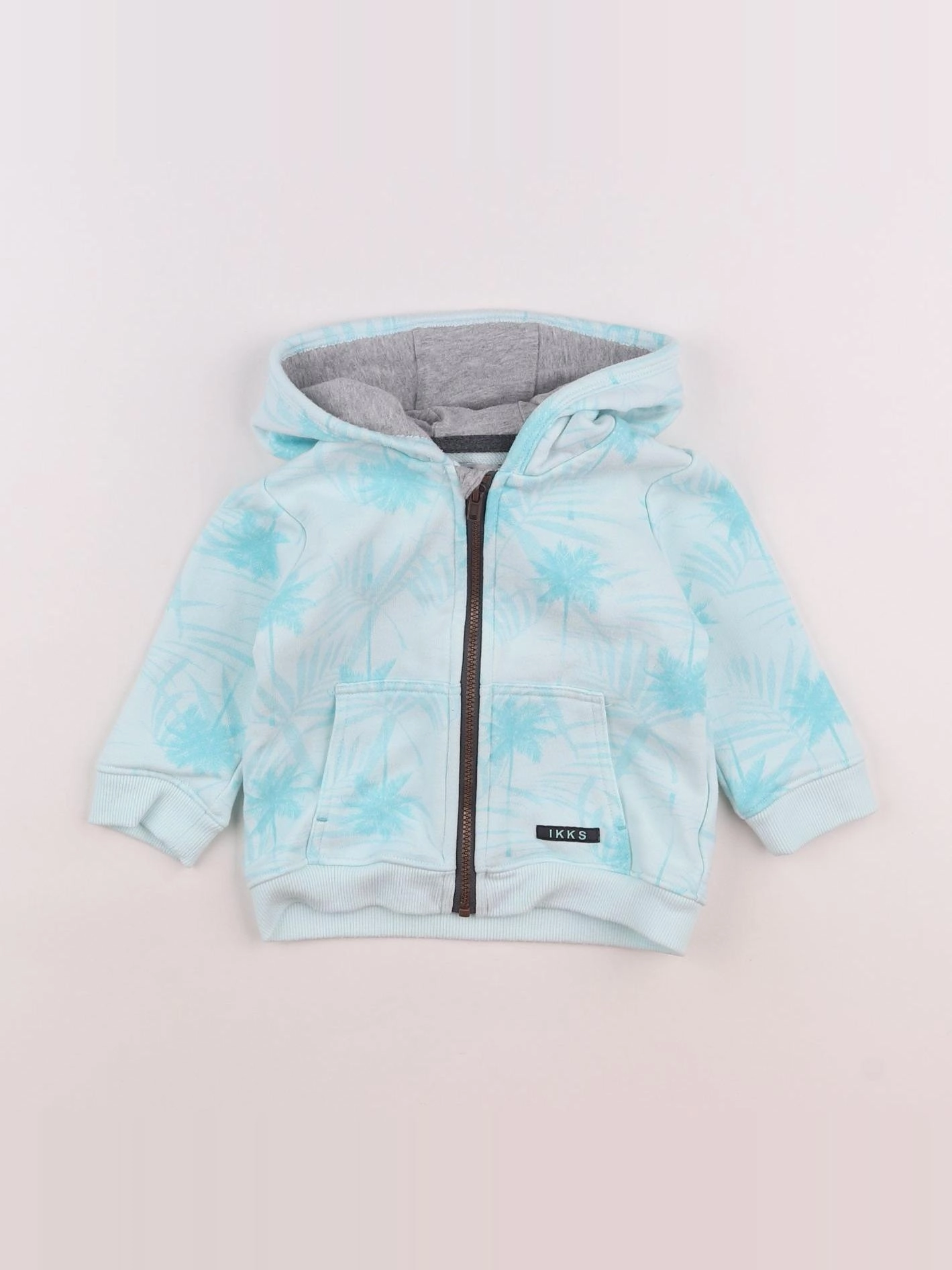 IKKS - sweat vert - 12 mois