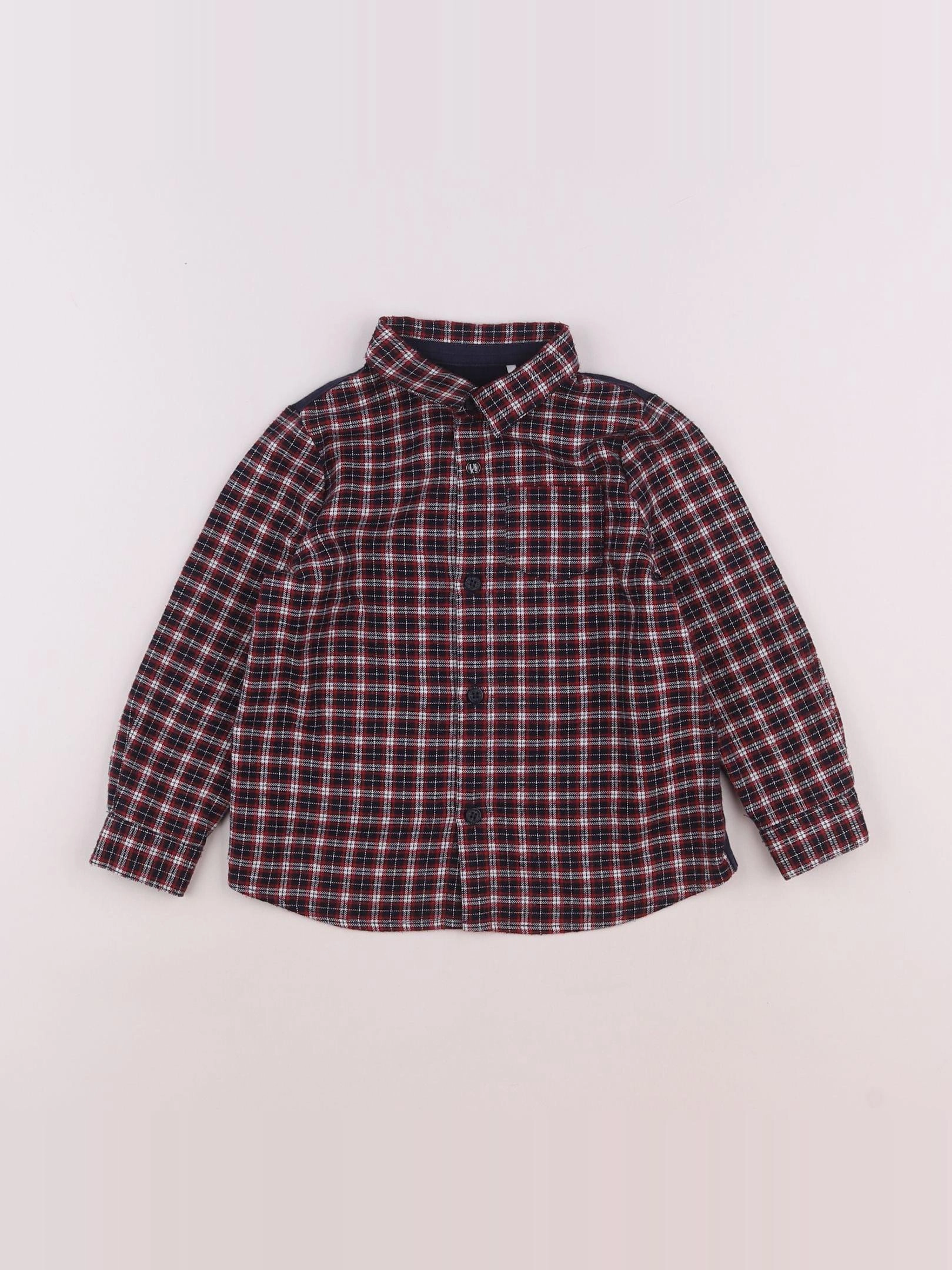 IKKS - chemise rouge - 2 ans