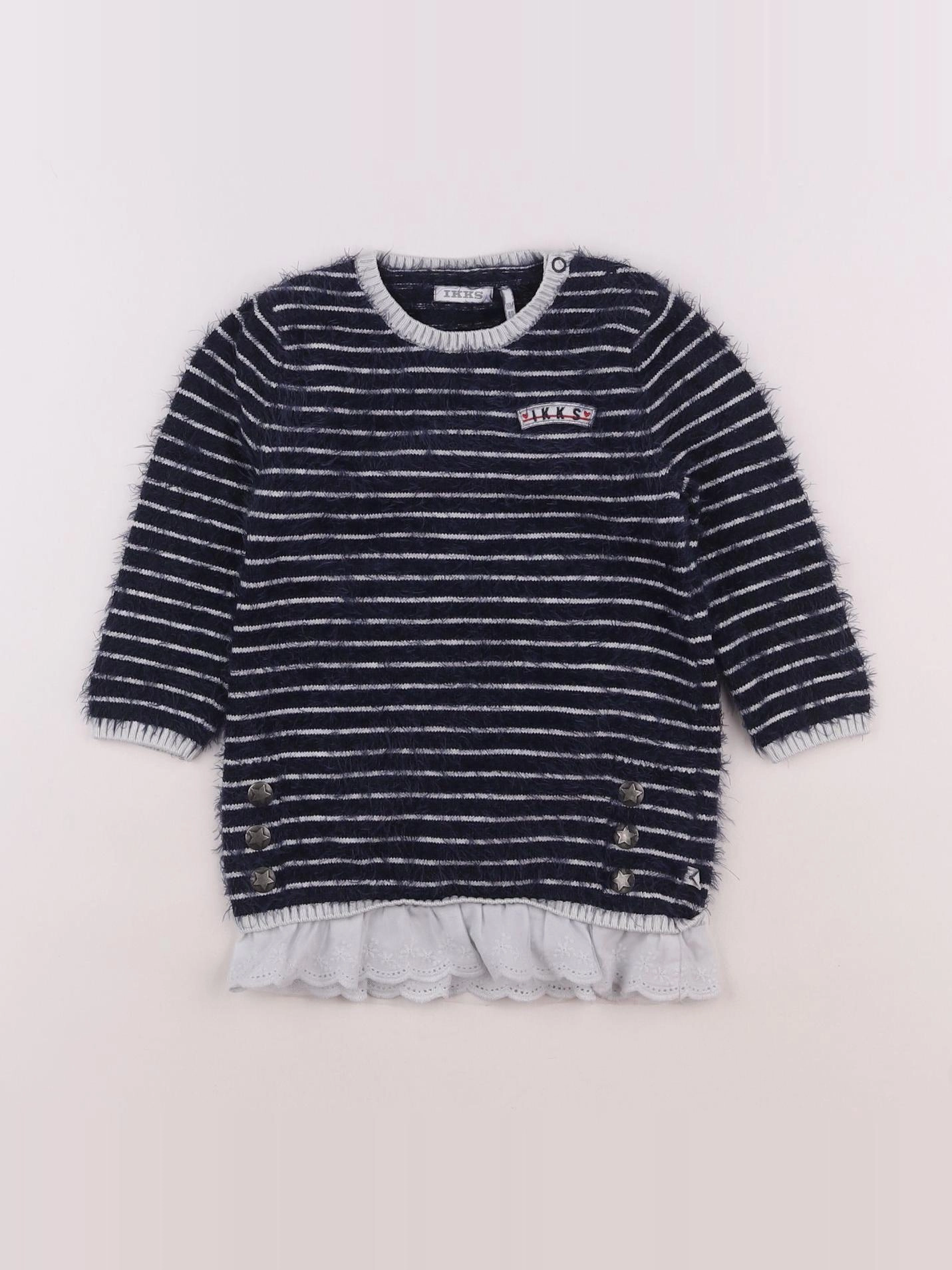 IKKS - robe bleu - 18 mois