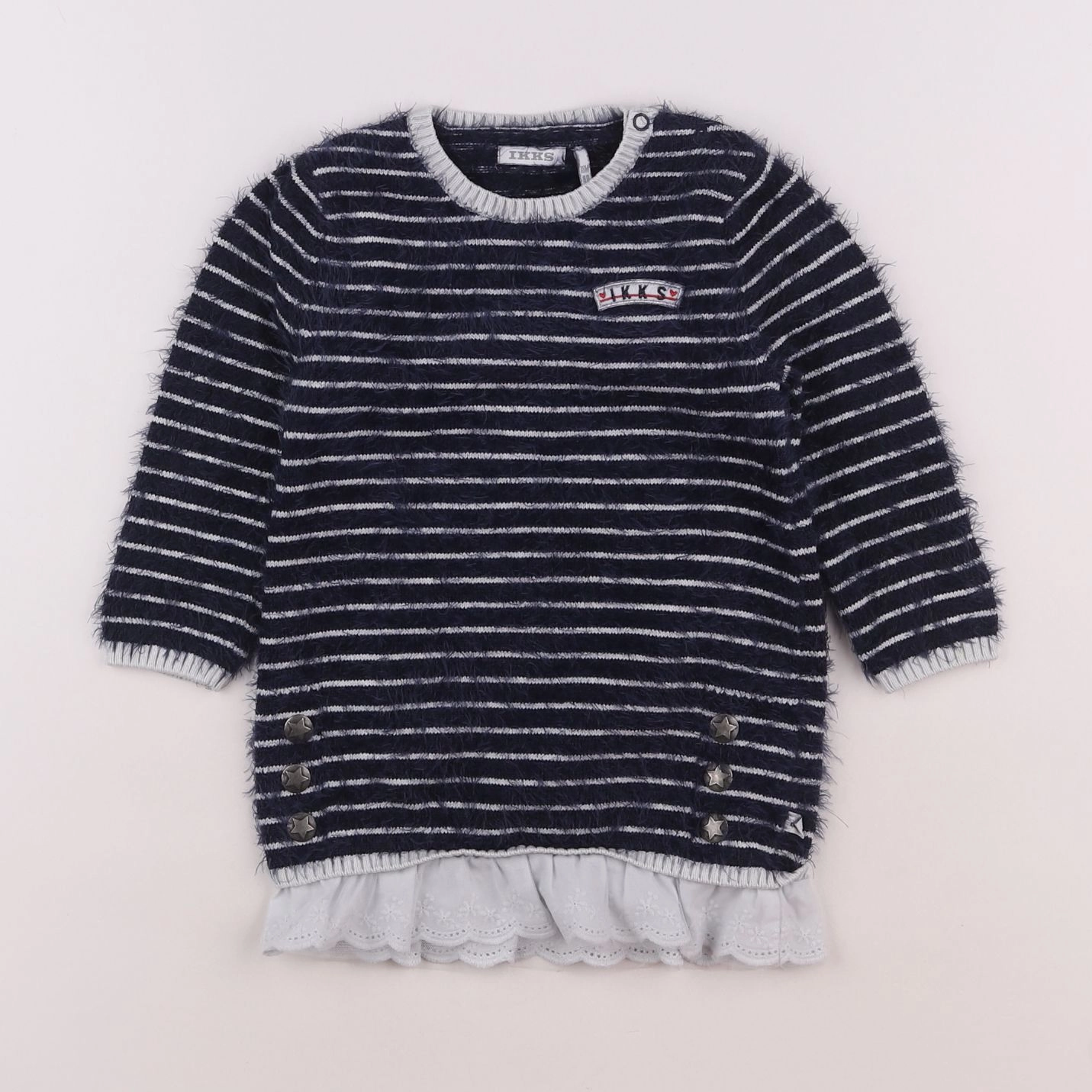 IKKS - robe bleu - 18 mois
