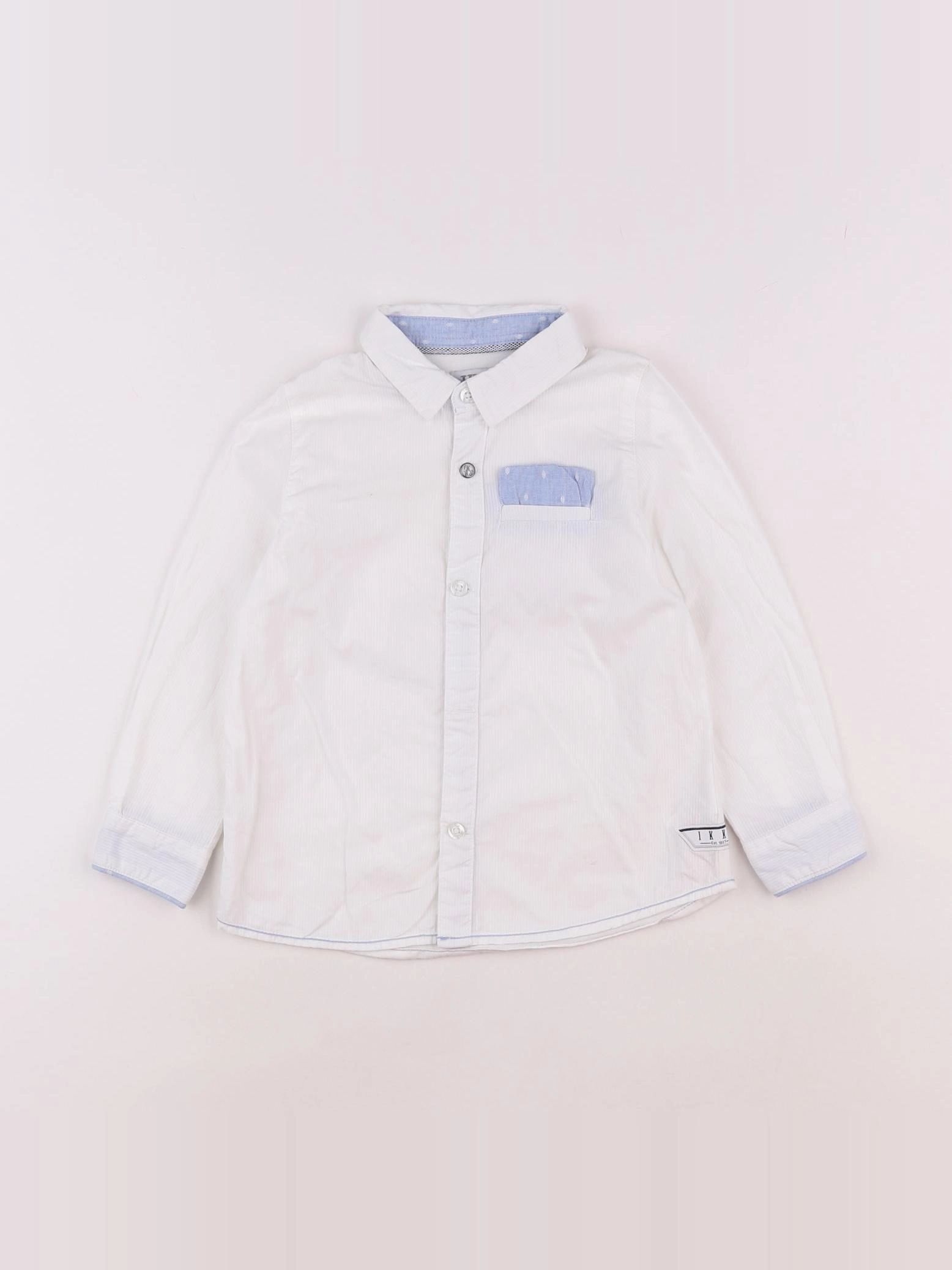 IKKS - chemise blanc - 2 ans