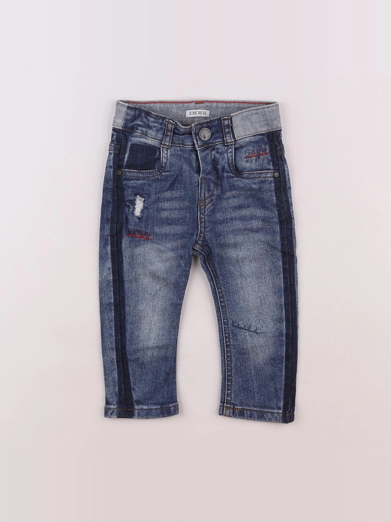 IKKS - jean bleu - 12 mois