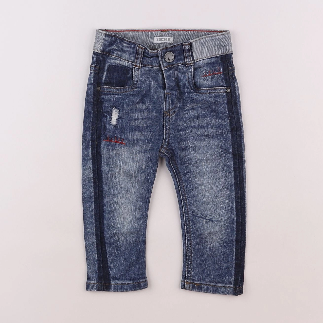 IKKS - jean bleu - 12 mois