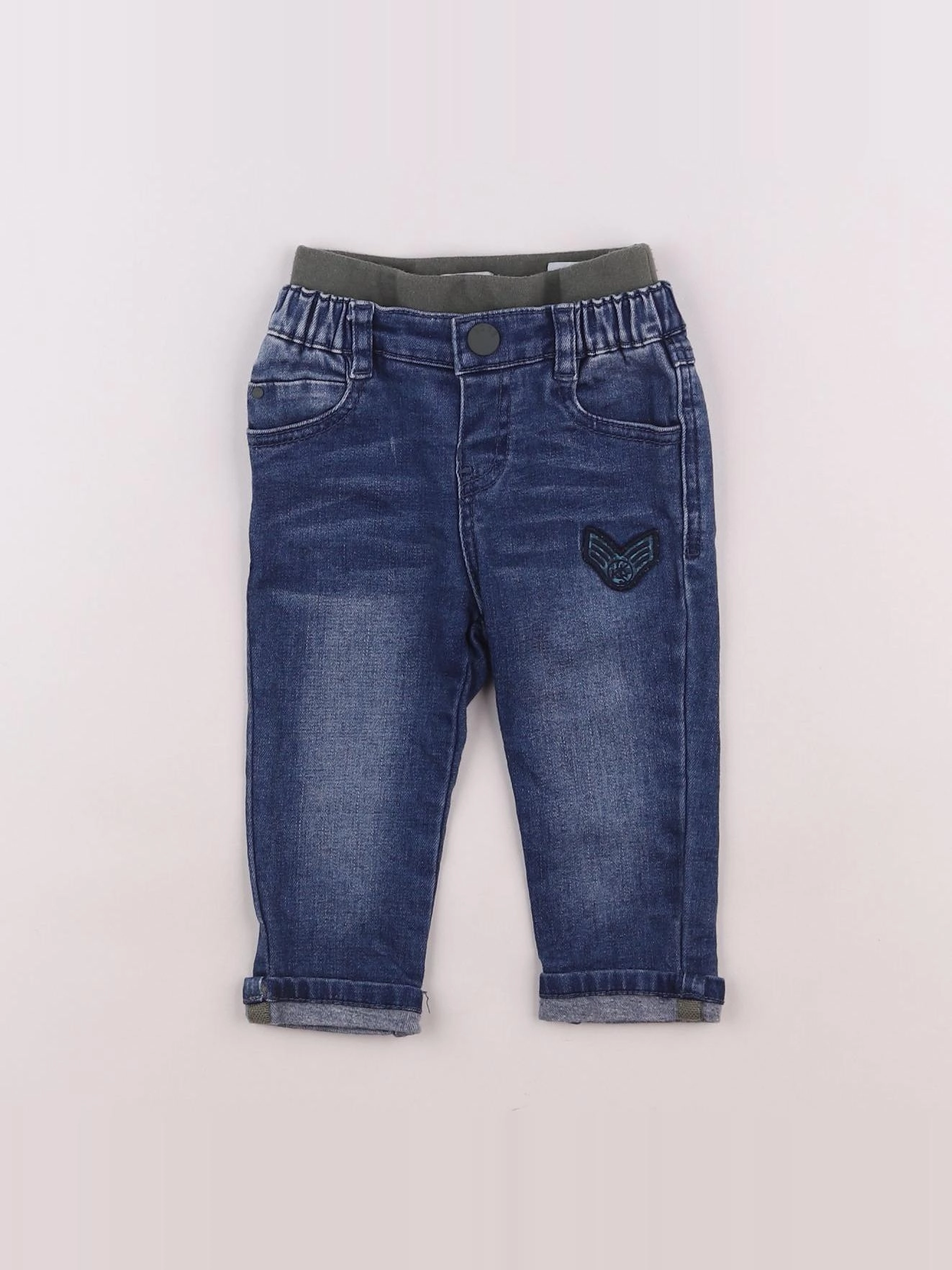 IKKS - jean bleu - 12 mois