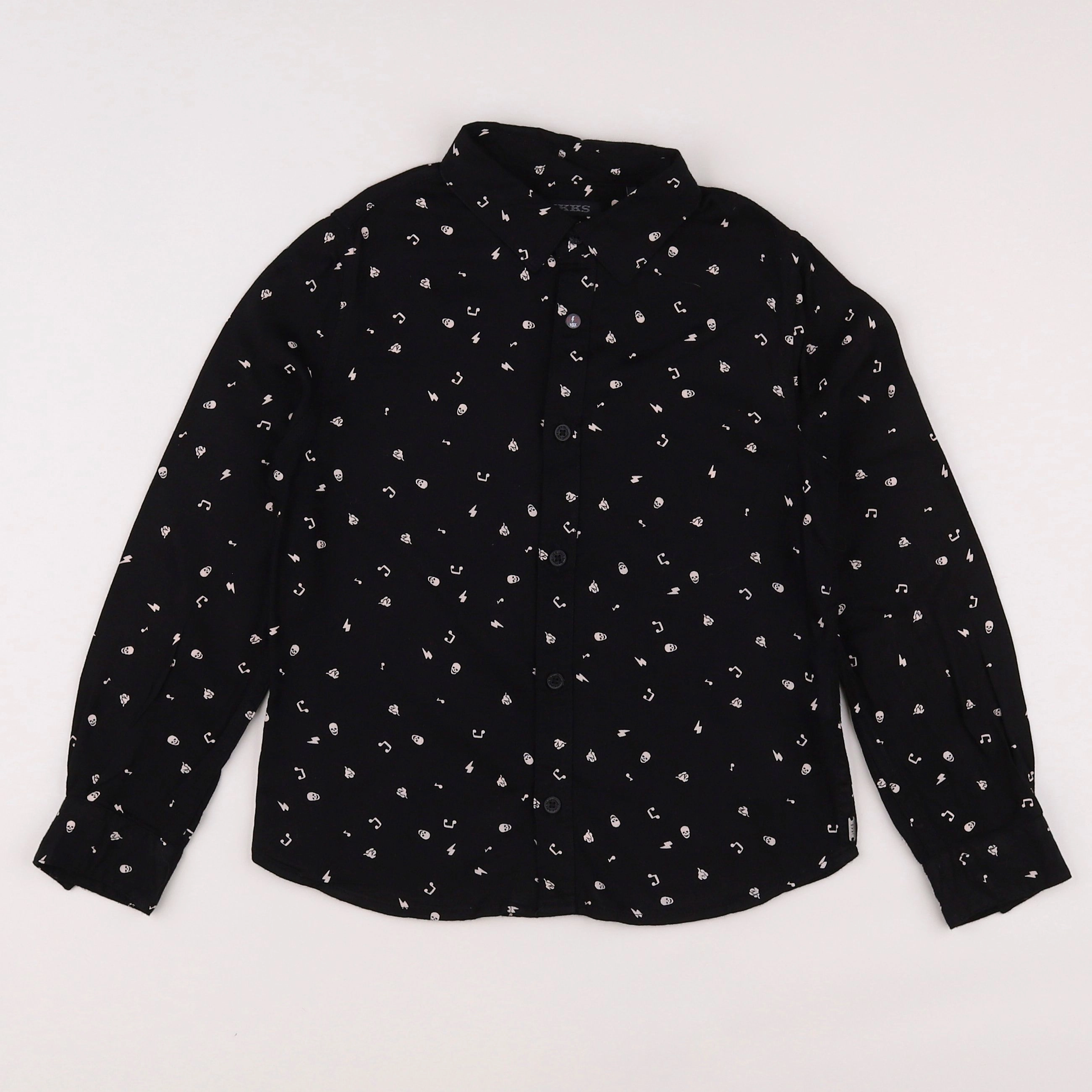 IKKS - chemise noir - 6 ans