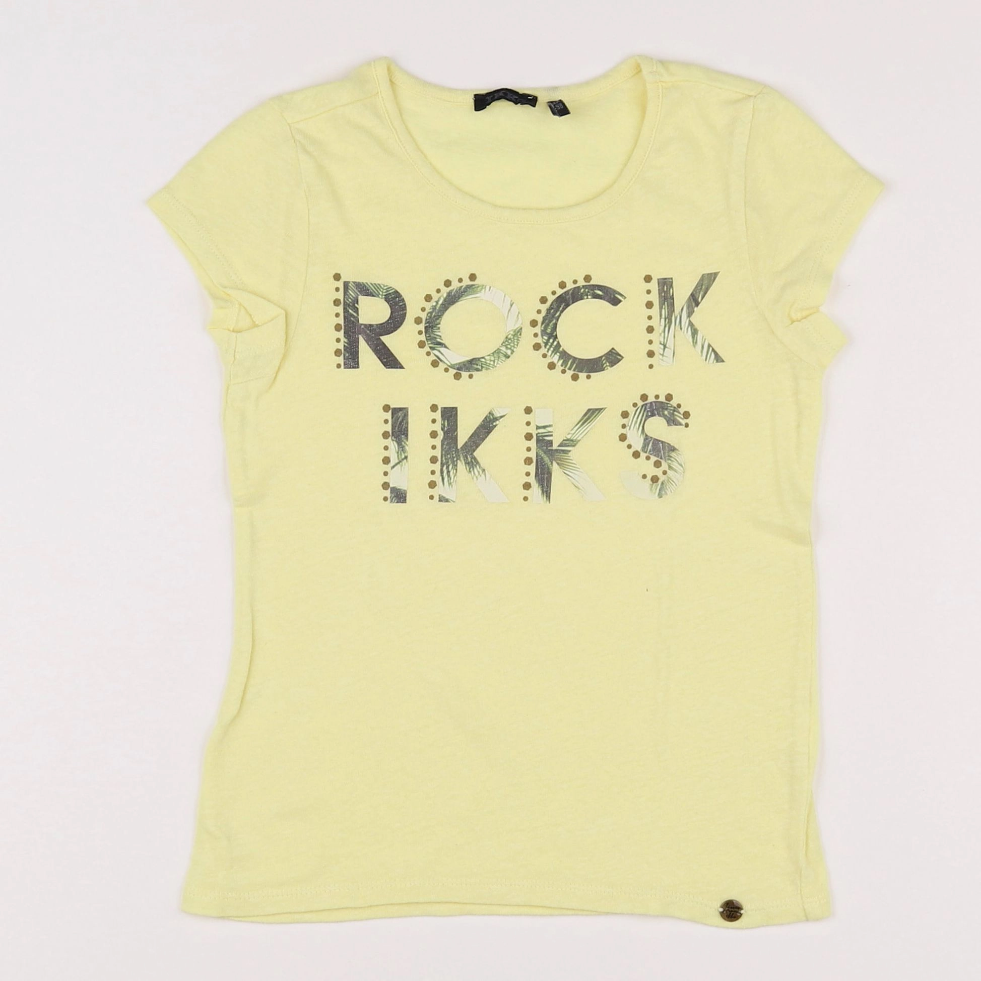 IKKS - tee-shirt jaune - 3 ans