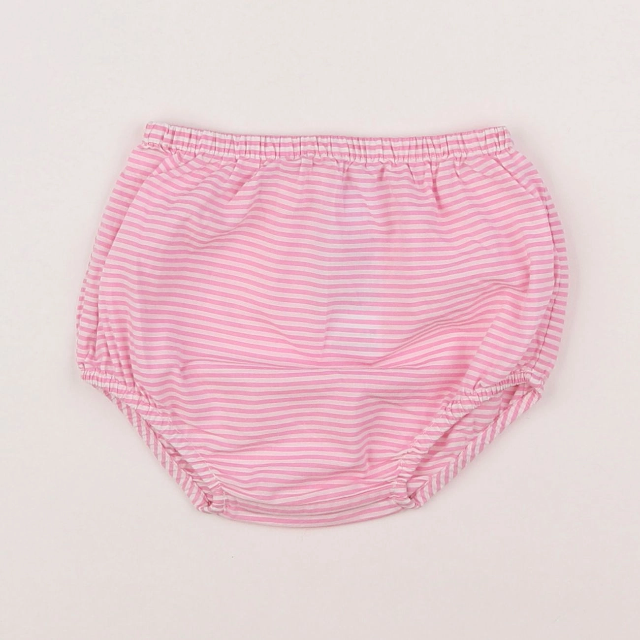 Jacadi - bloomer blanc, rose - 12 mois