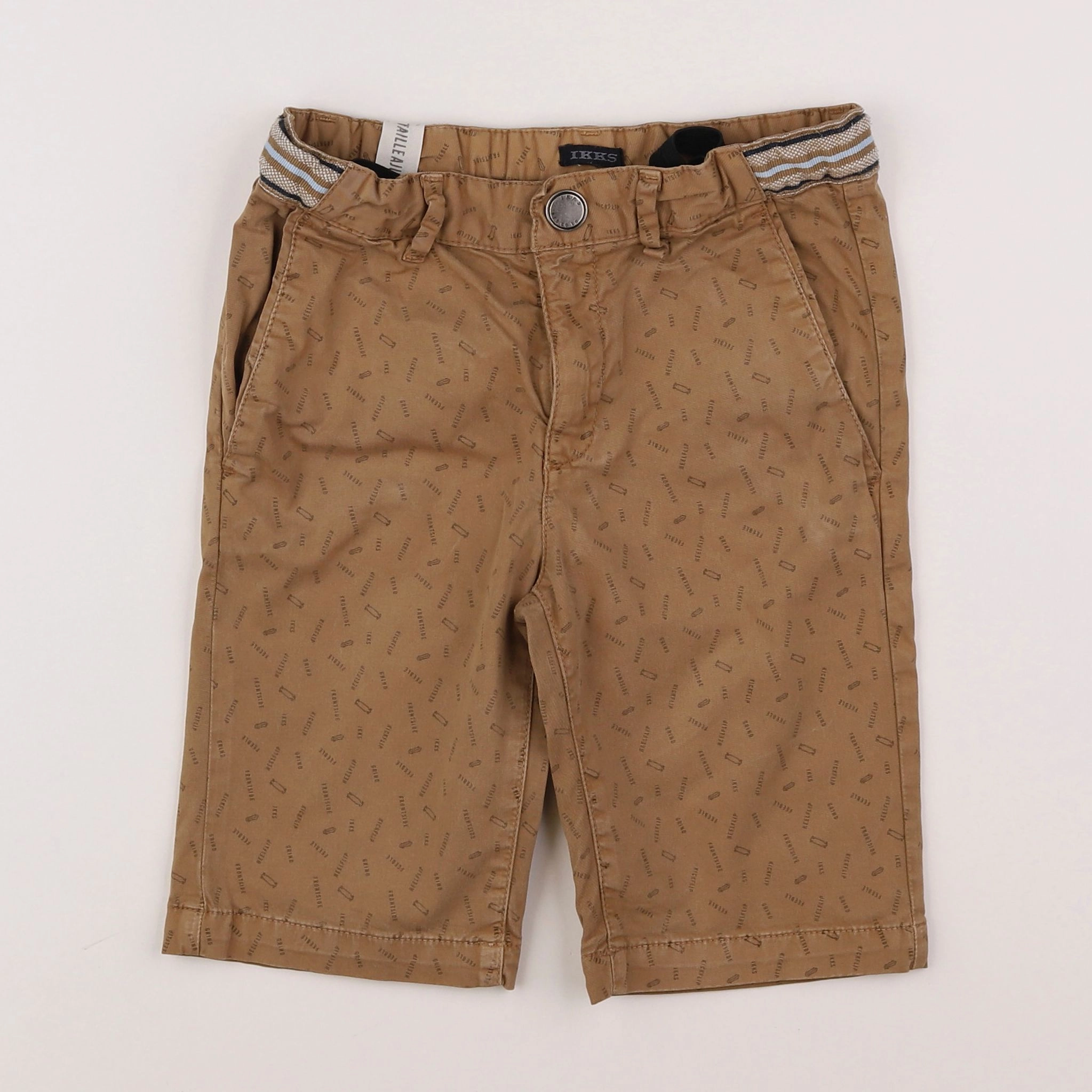 IKKS - short marron - 8 ans