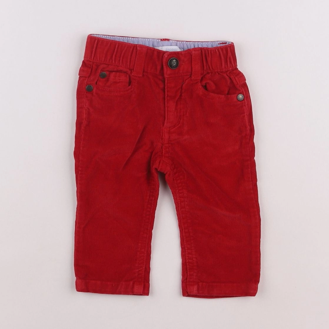 Jacadi - pantalon rouge - 6 mois
