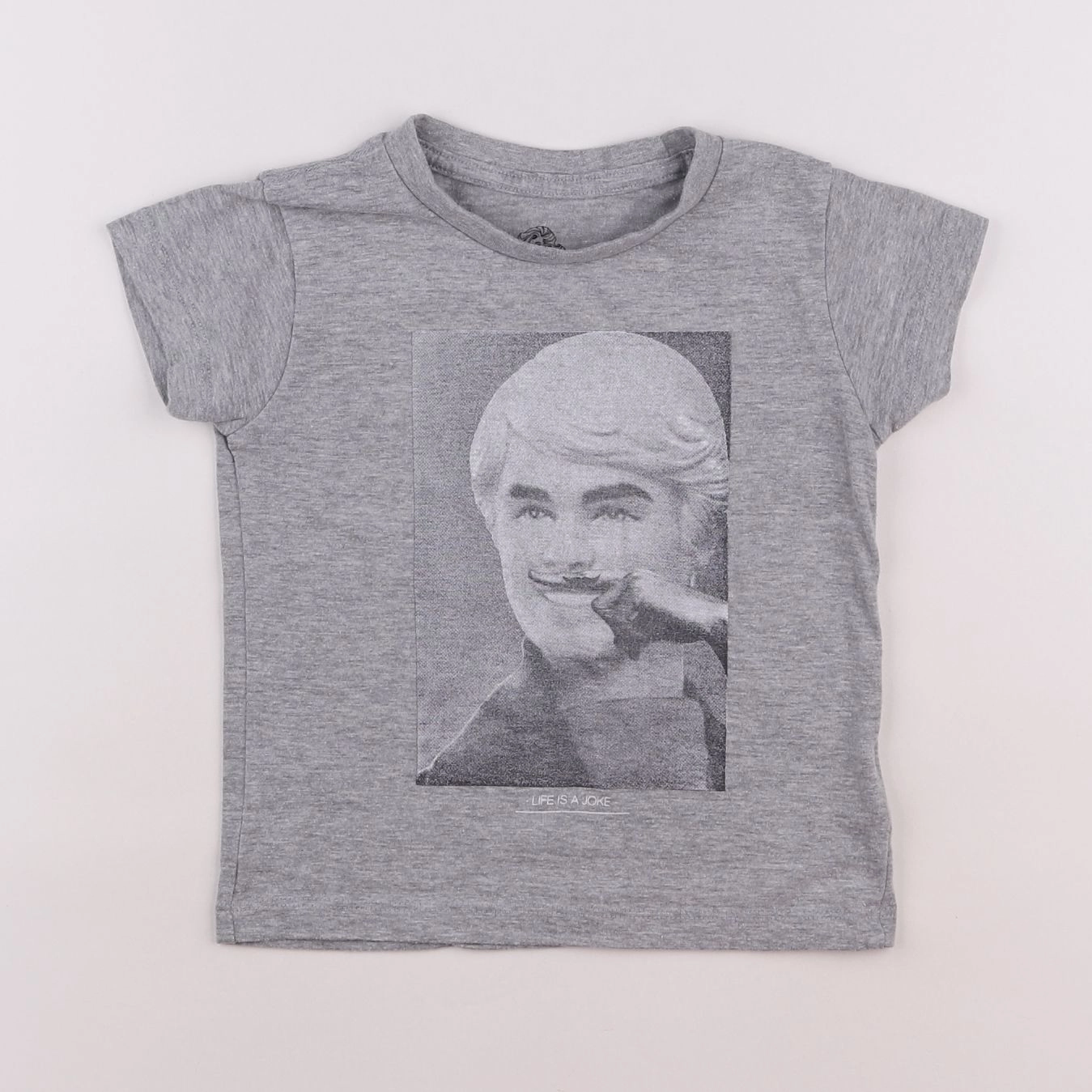 Little Eleven Paris - tee-shirt gris - 4 ans