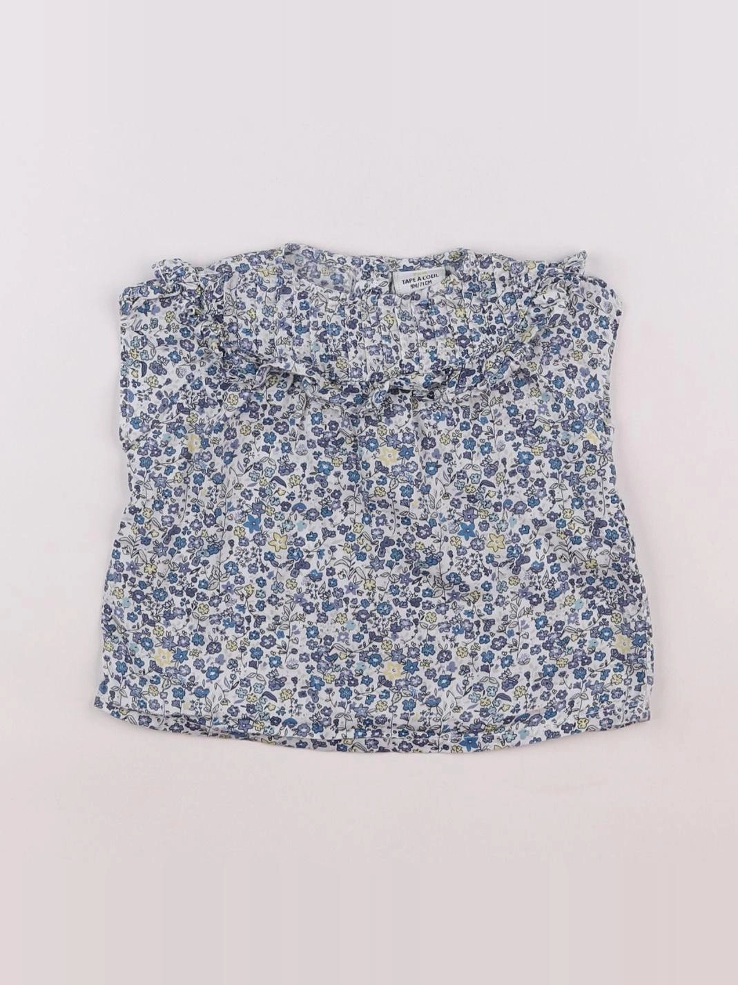 Tape à l'oeil - blouse bleu - 9 mois