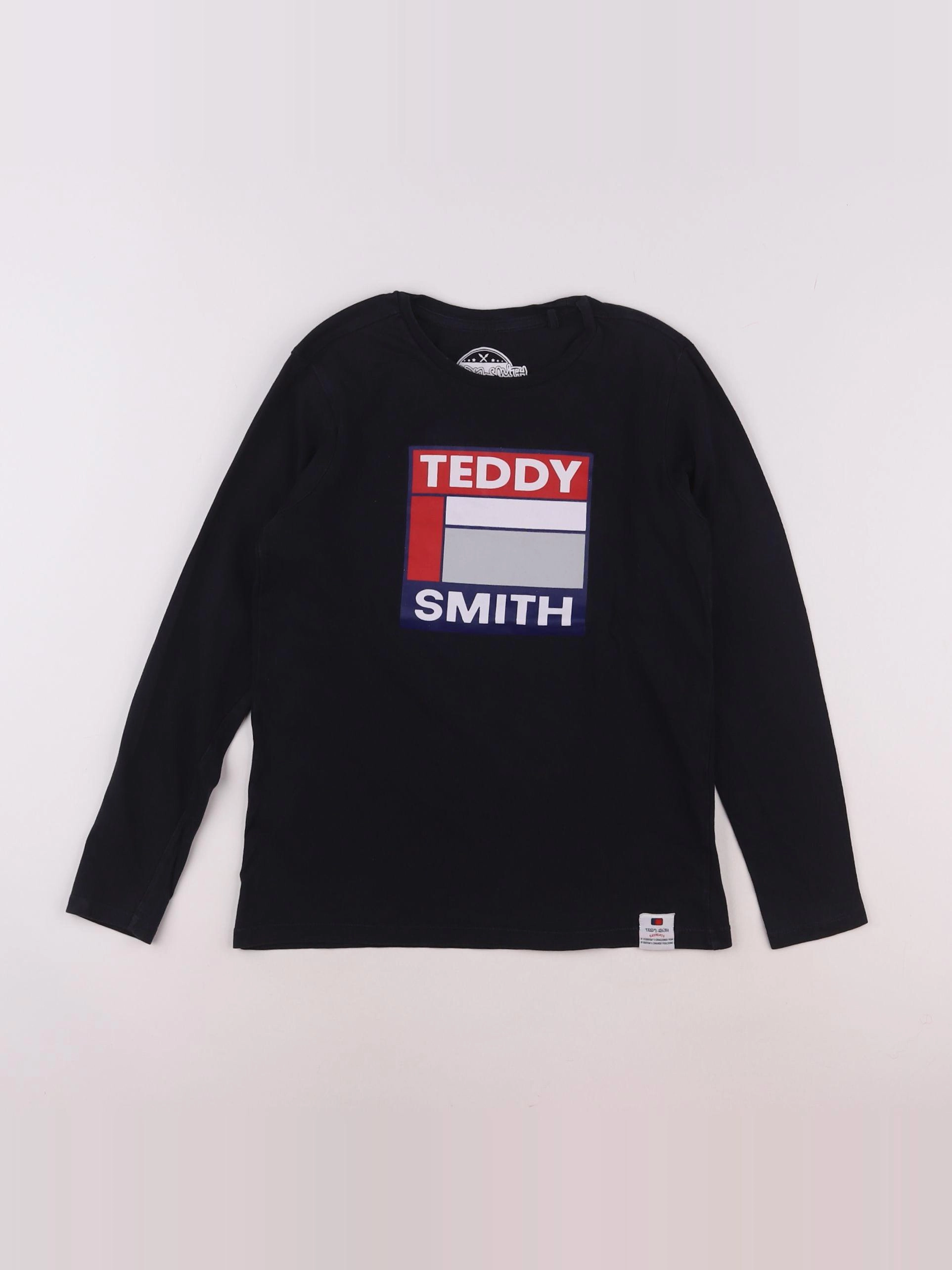 Teddy Smith - tee-shirt bleu - 10 ans