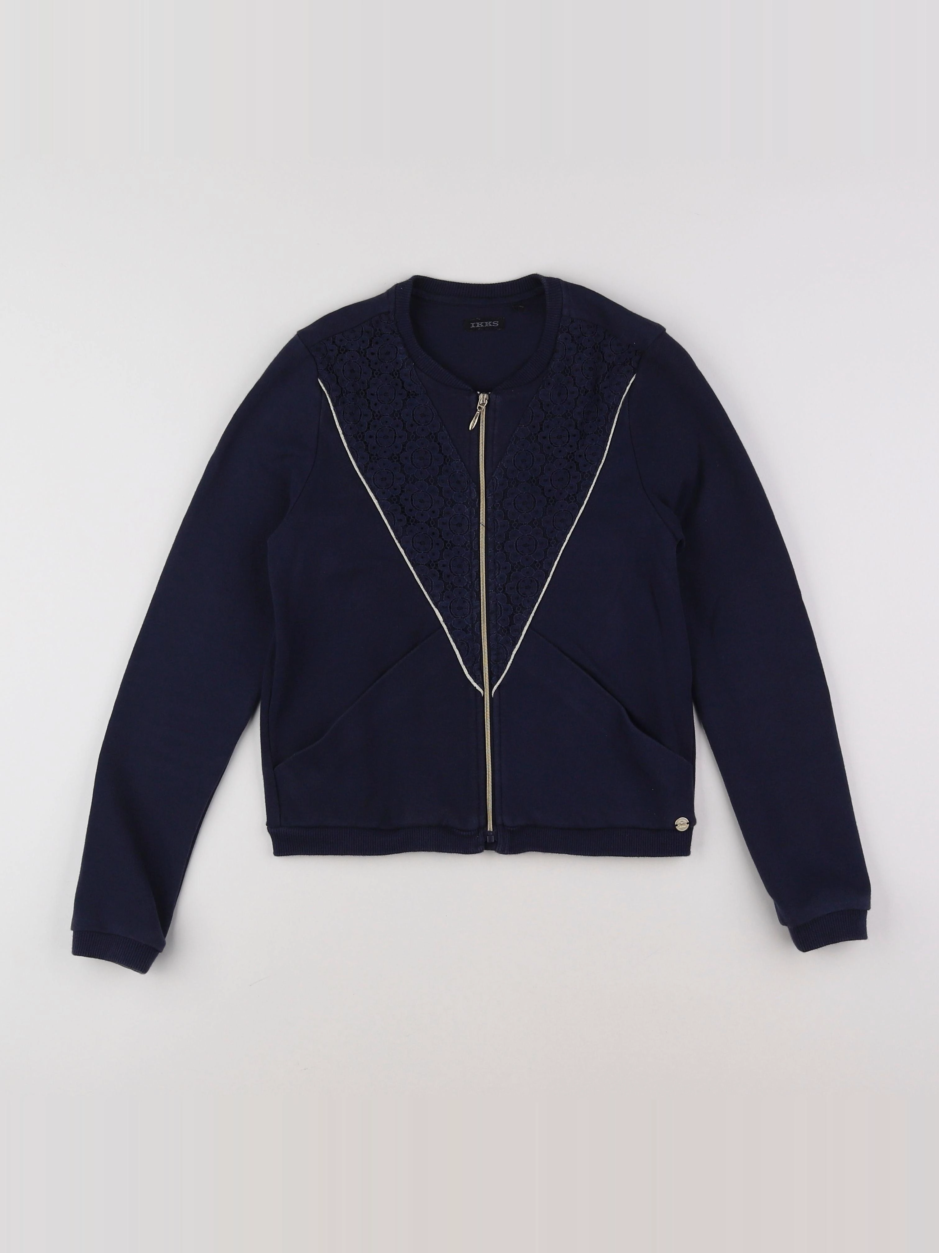 IKKS - veste bleu - 10 ans