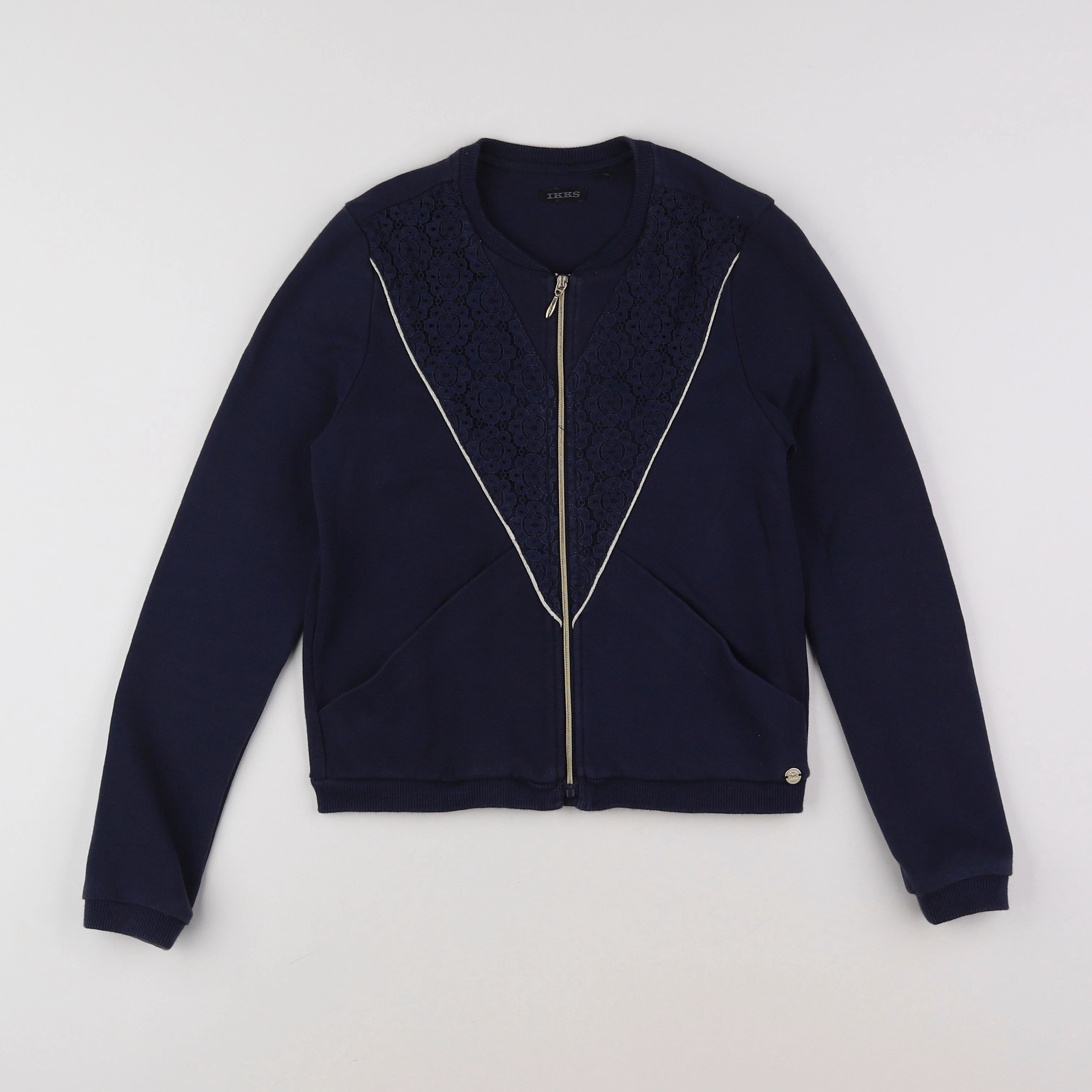 IKKS - veste bleu - 10 ans