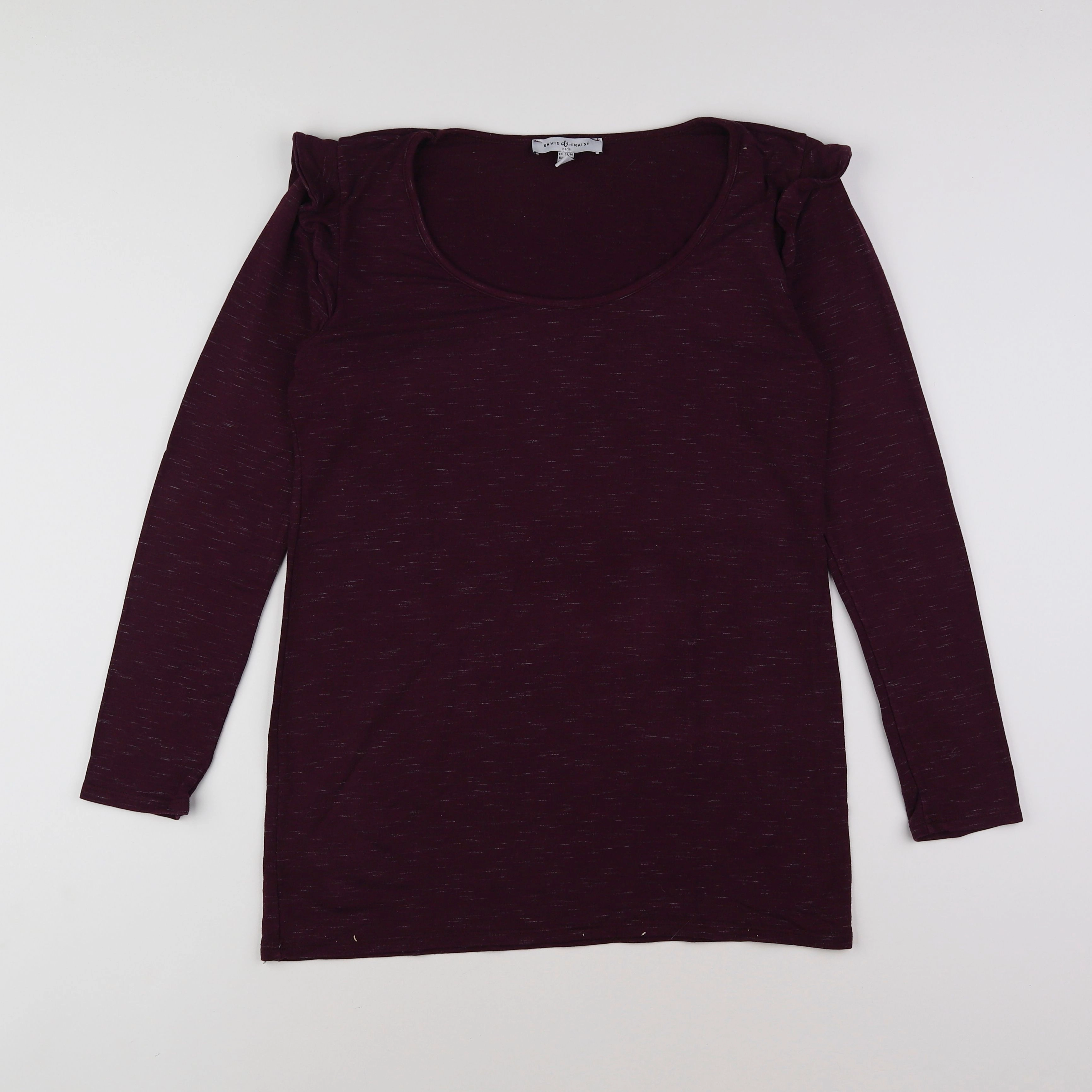 Envie de fraise - tee-shirt grossesse violet - 36 à 38