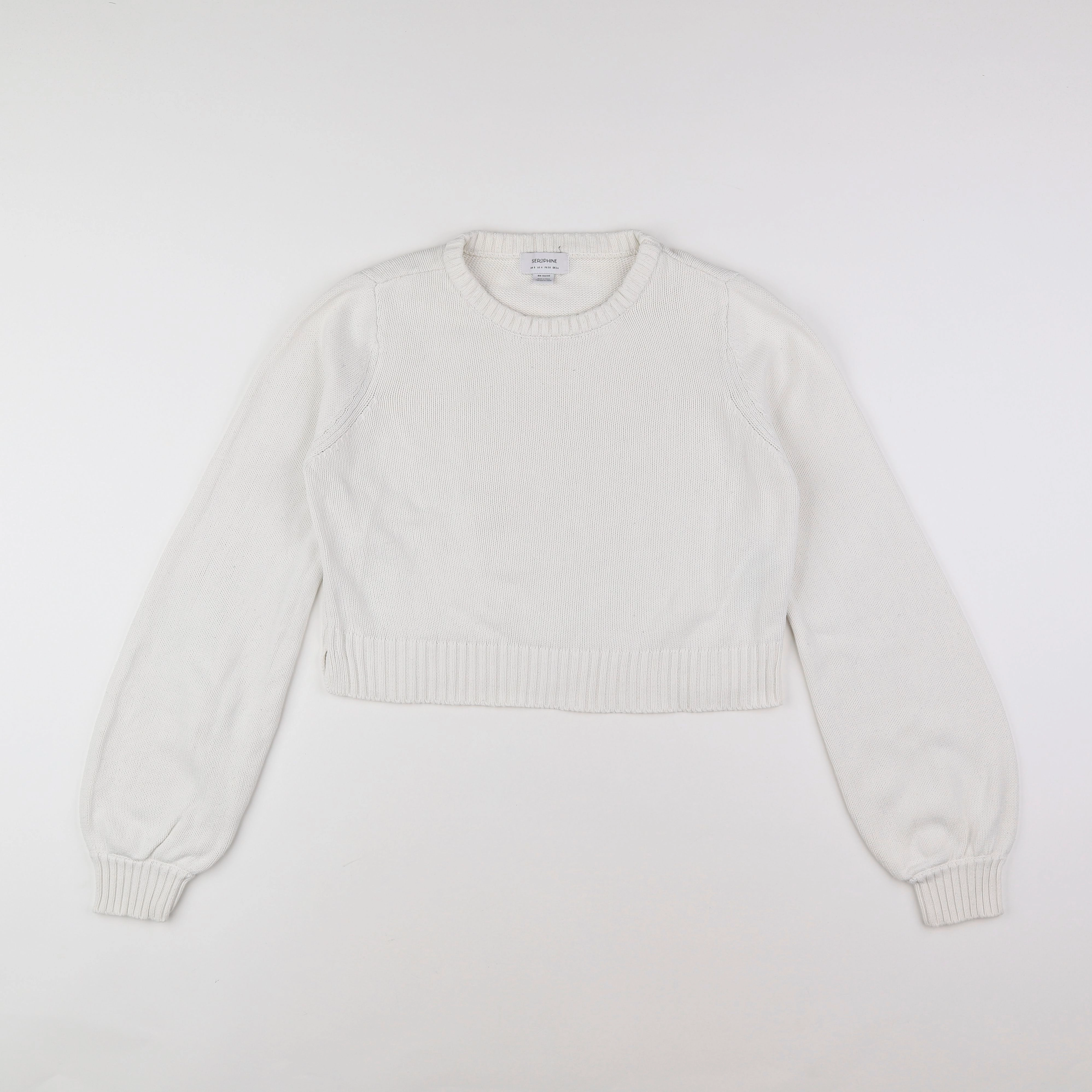 Seraphine - pull grossesse blanc - 38