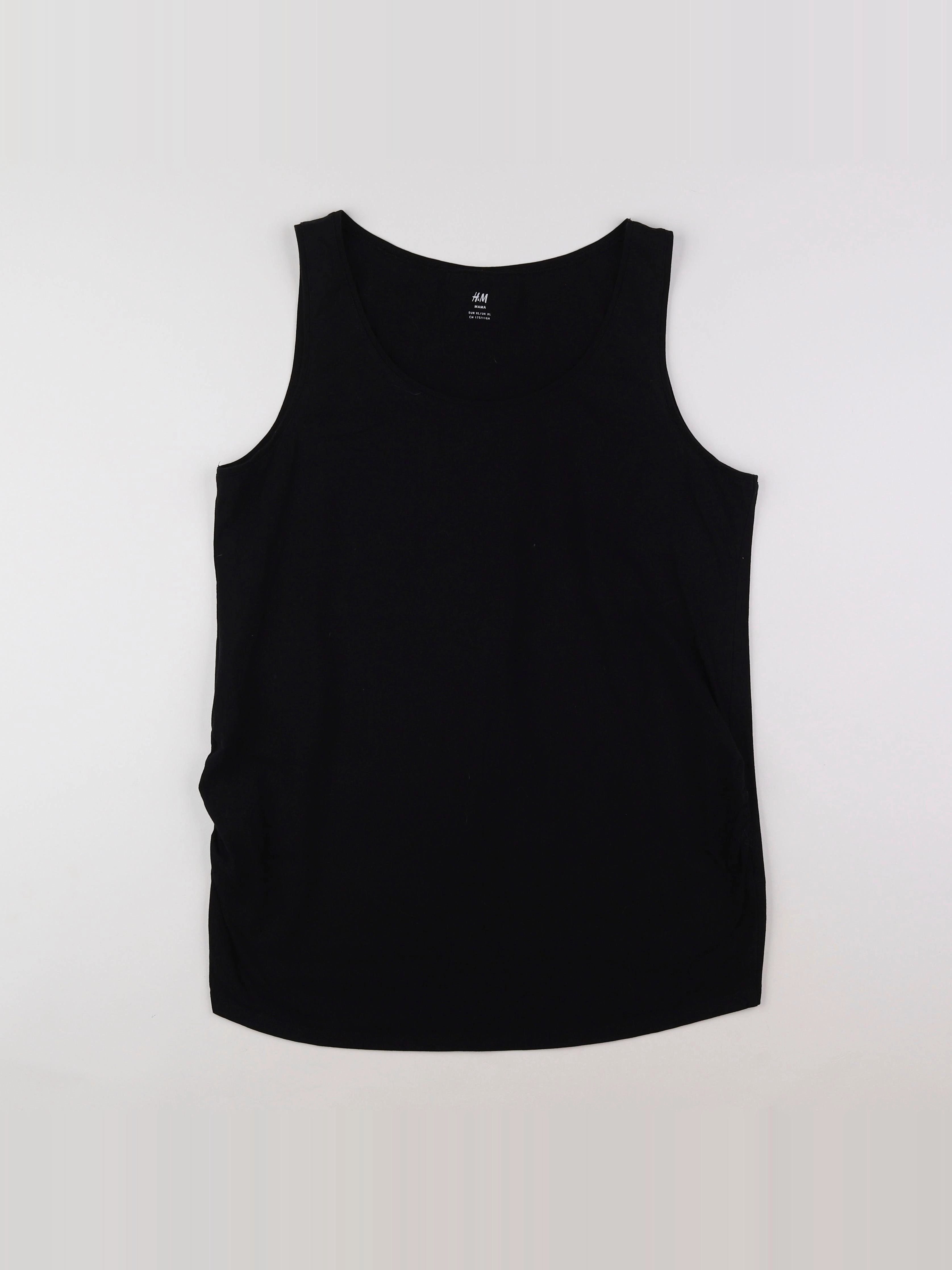 H&M - débardeur grossesse noir - 42 à 44