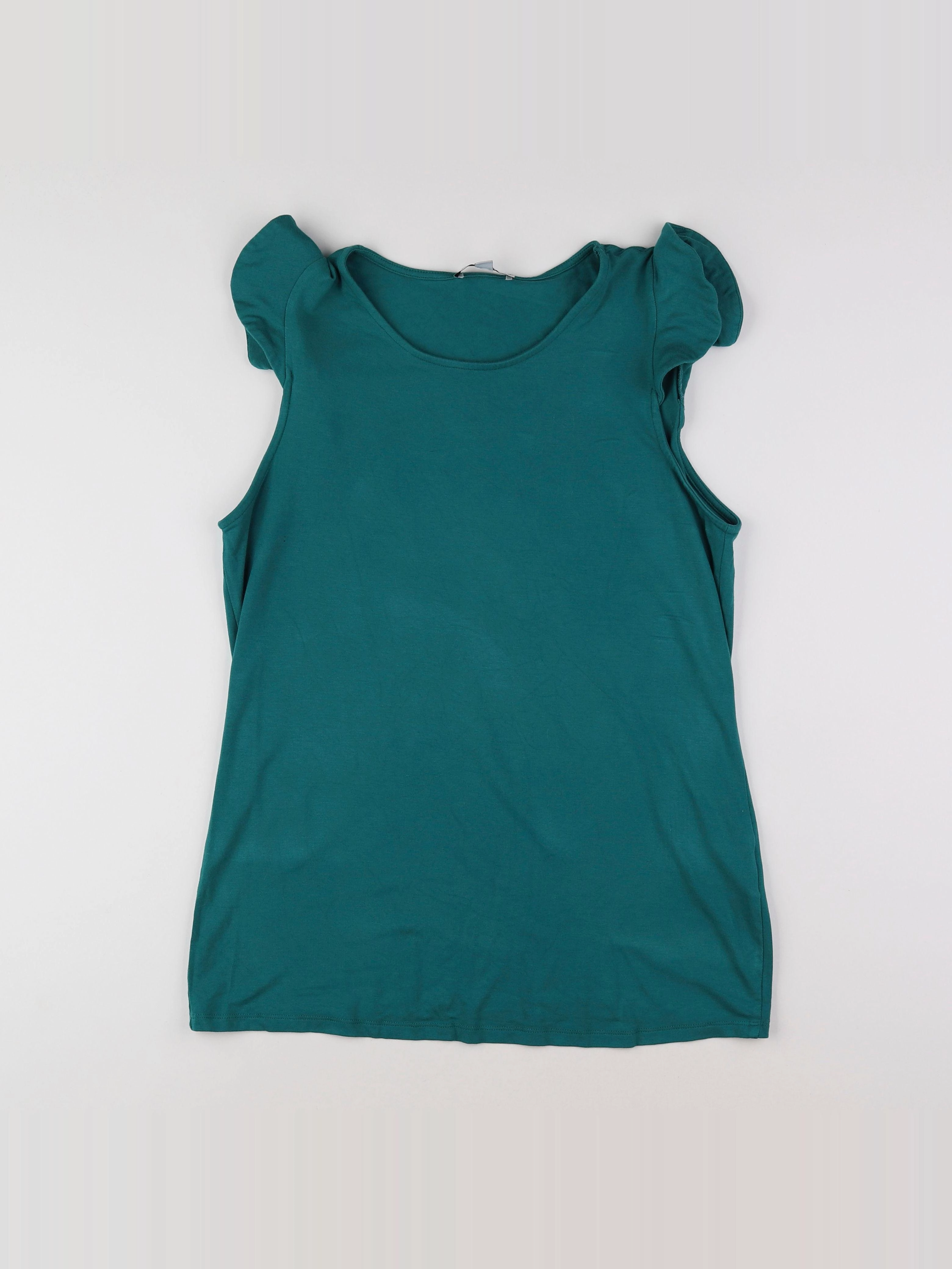 Envie de fraise - débardeur grossesse vert - 42 à 44