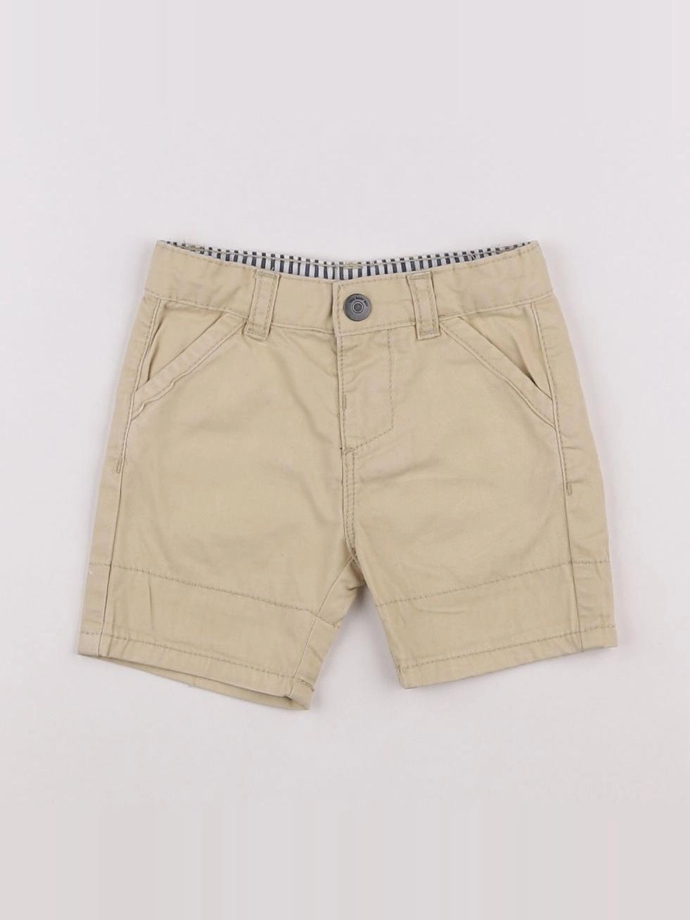 Tape à l'oeil - short beige - 6 mois