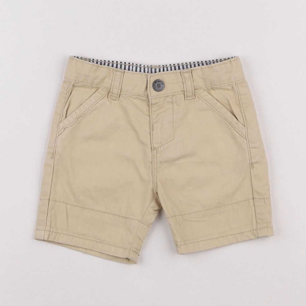 Tape à l'oeil - short beige - 6 mois