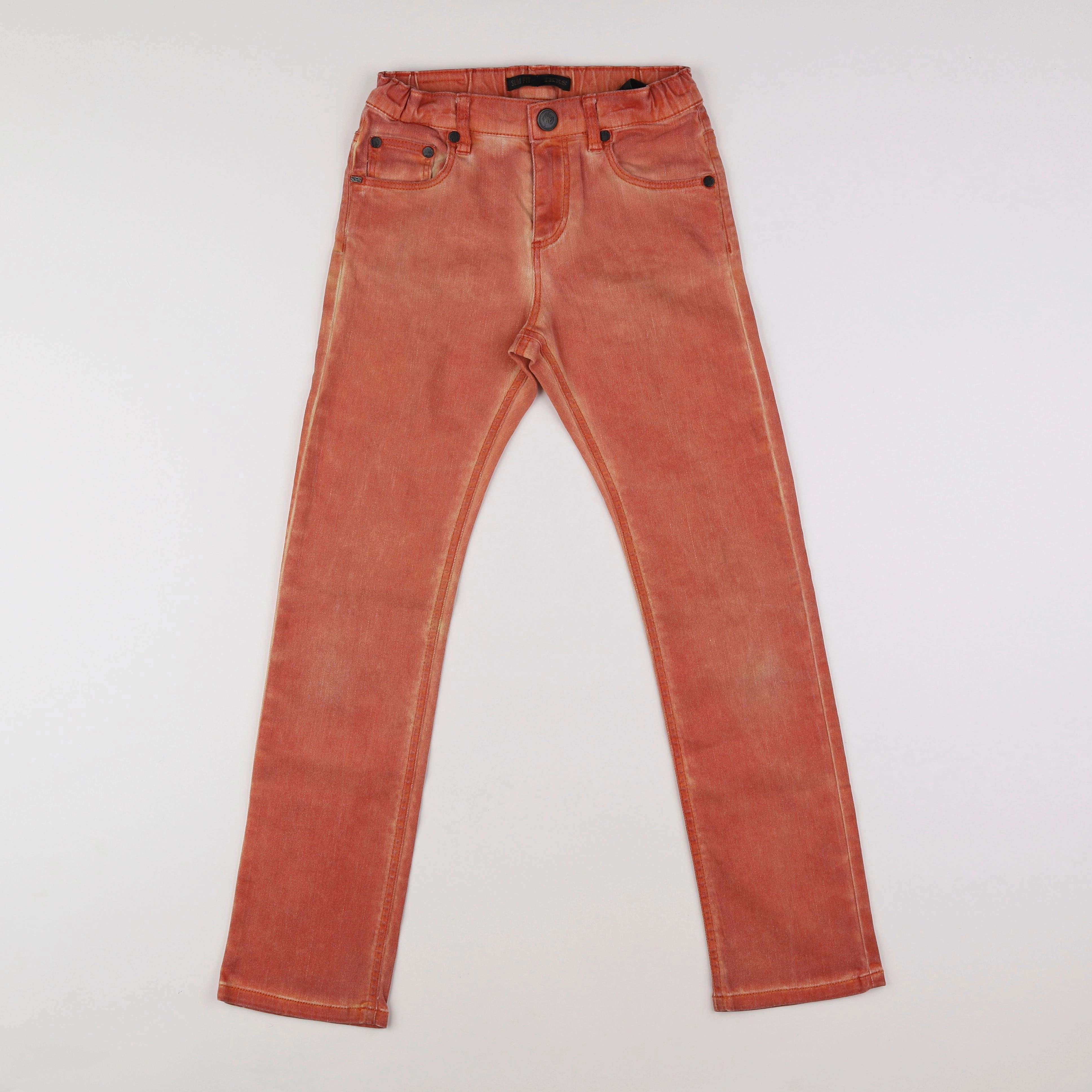 IKKS - jean orange - 12 ans