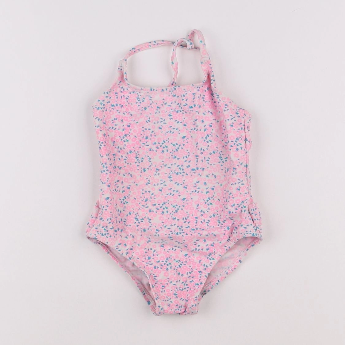 Tape à l'oeil - maillot de bain bleu, rose, blanc - 2 ans