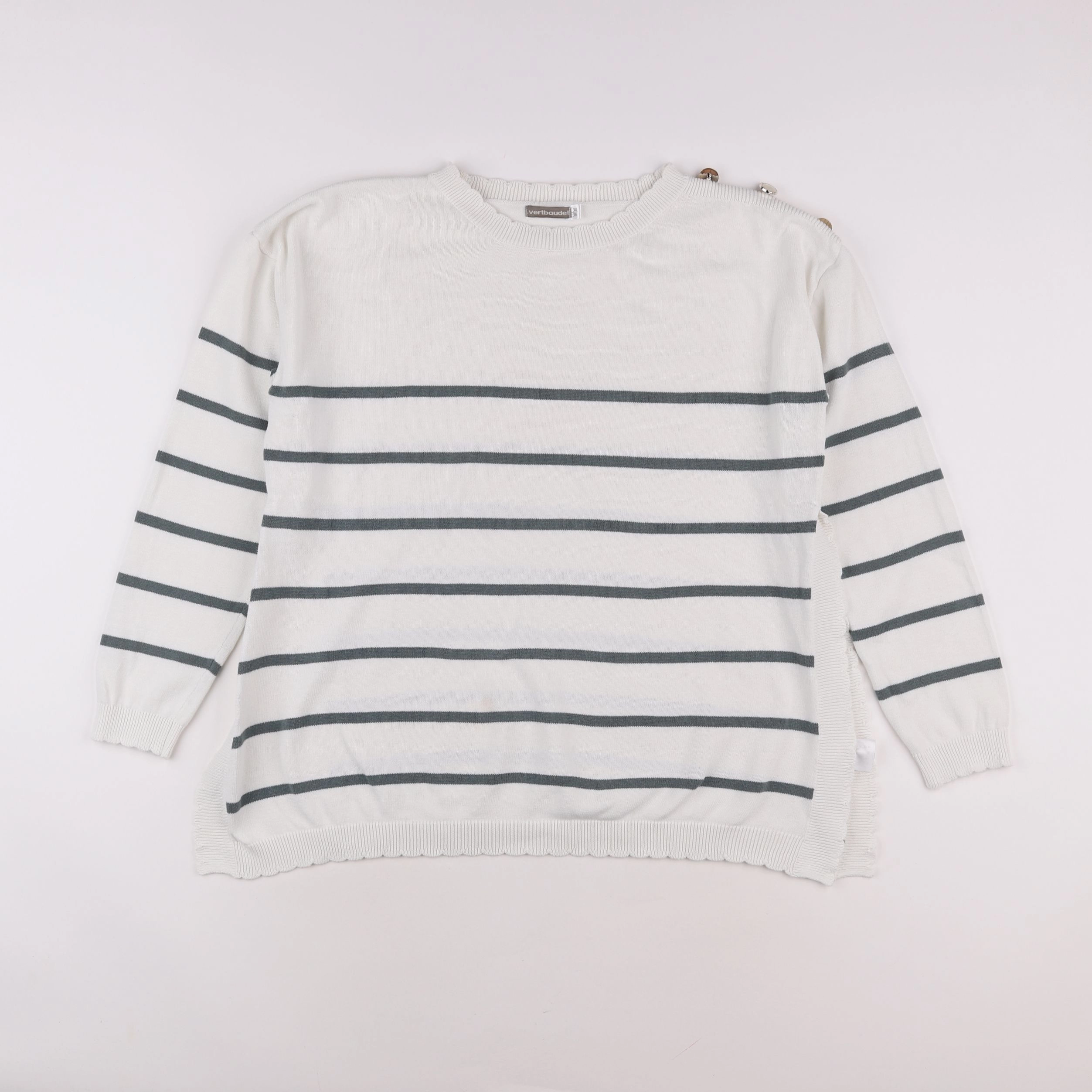 Vertbaudet - pull grossesse blanc - 34 à 36