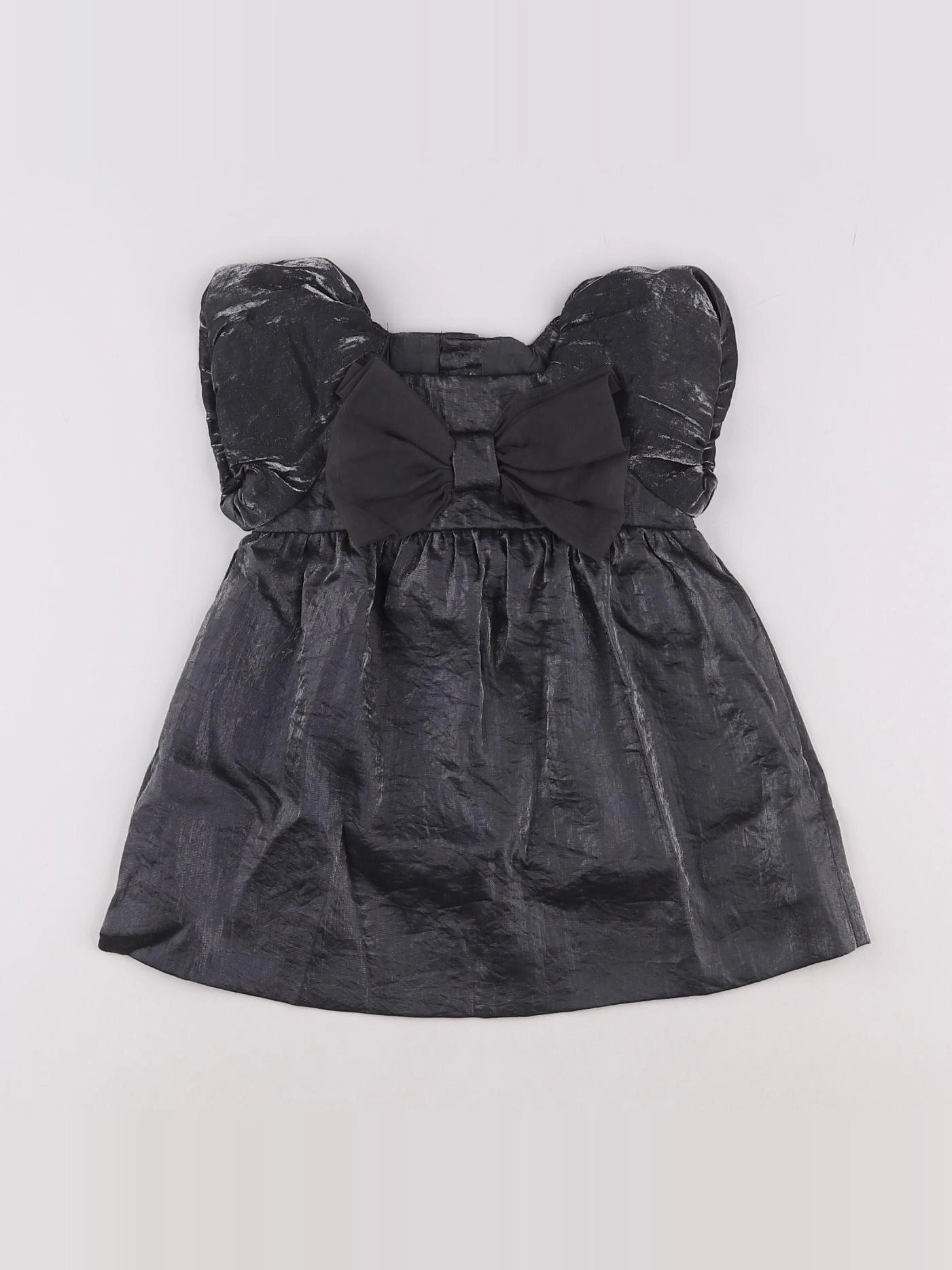 Zara - robe gris - 9/12 mois