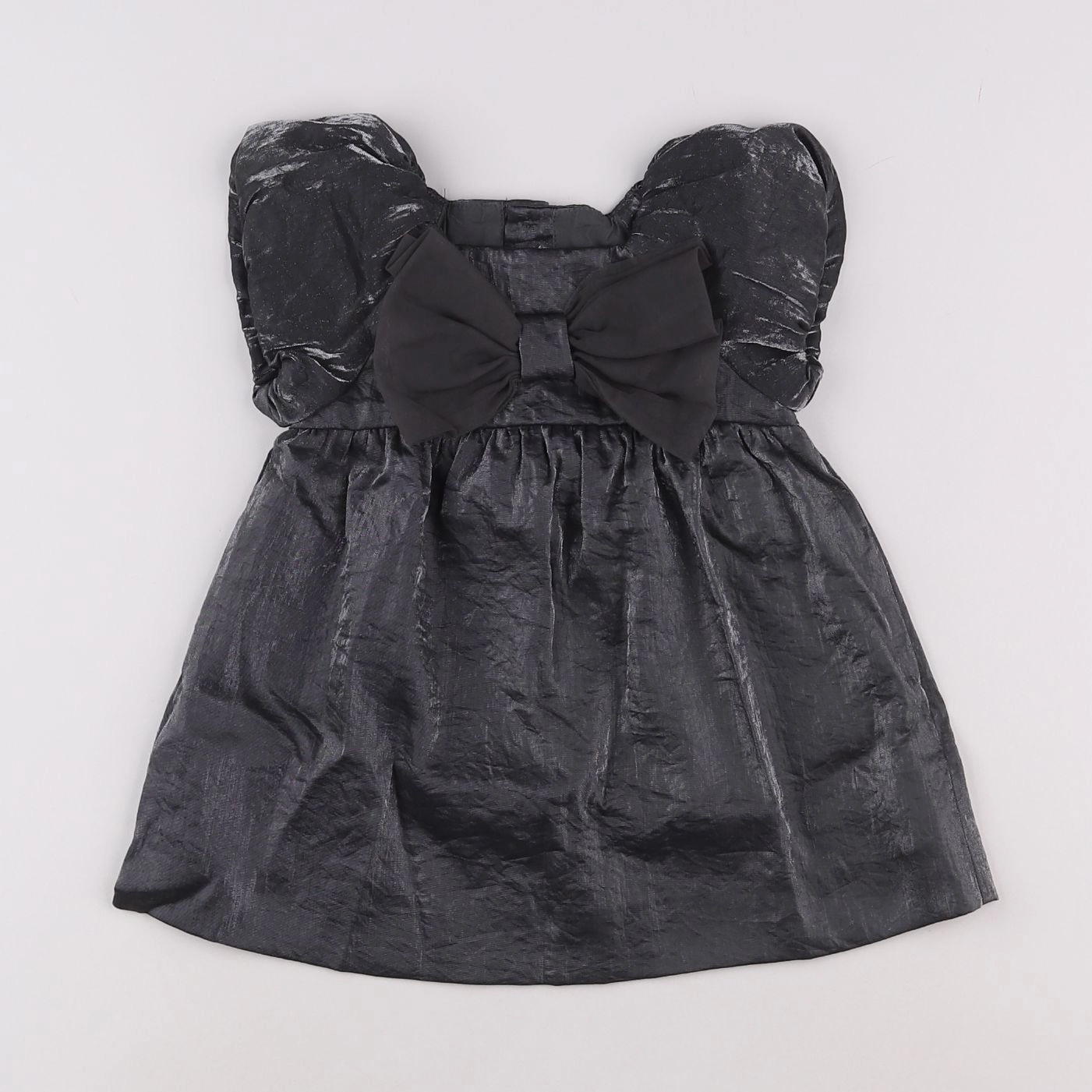 Zara - robe gris - 9/12 mois