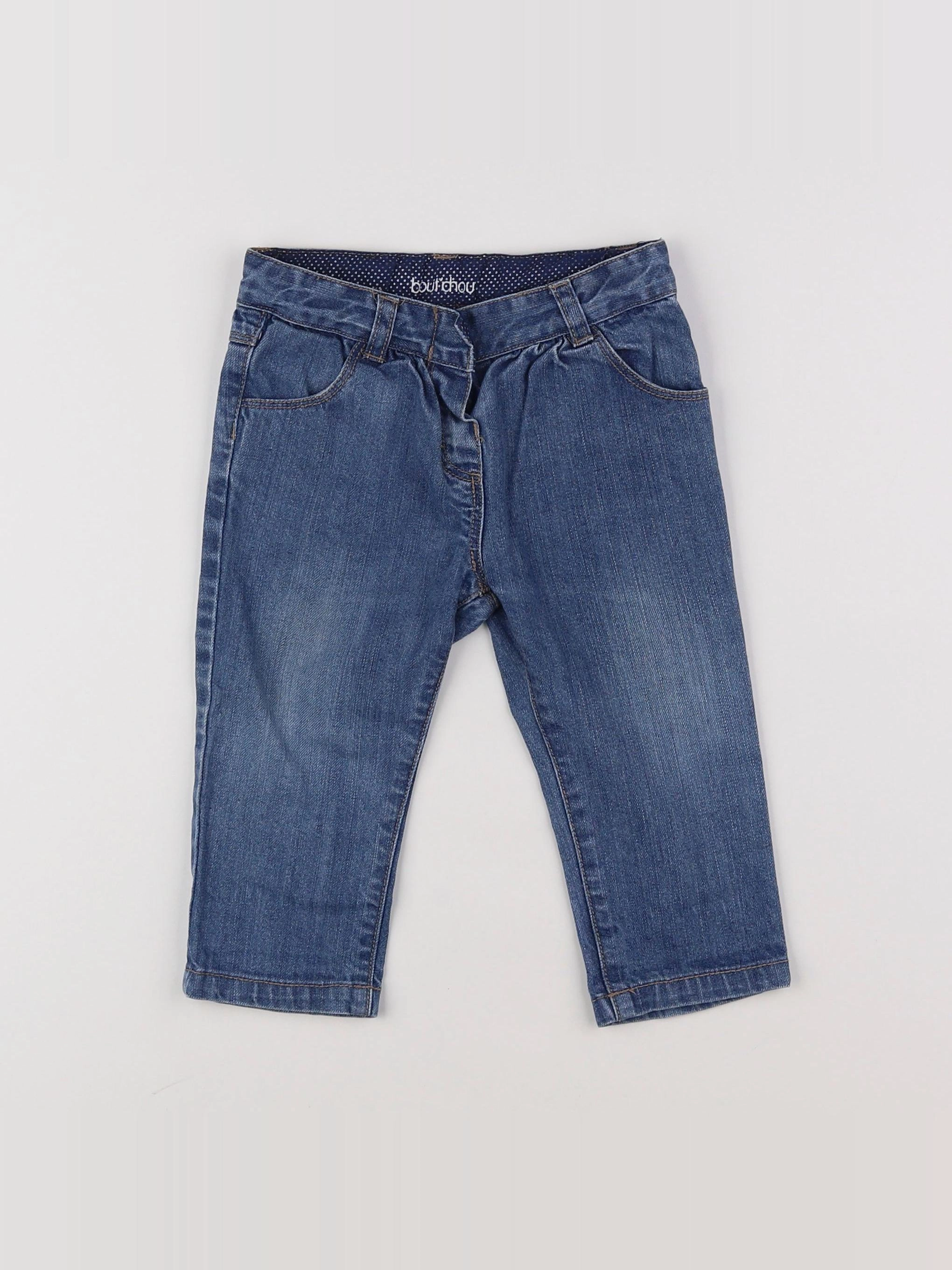Boutchou - jean bleu - 12 mois