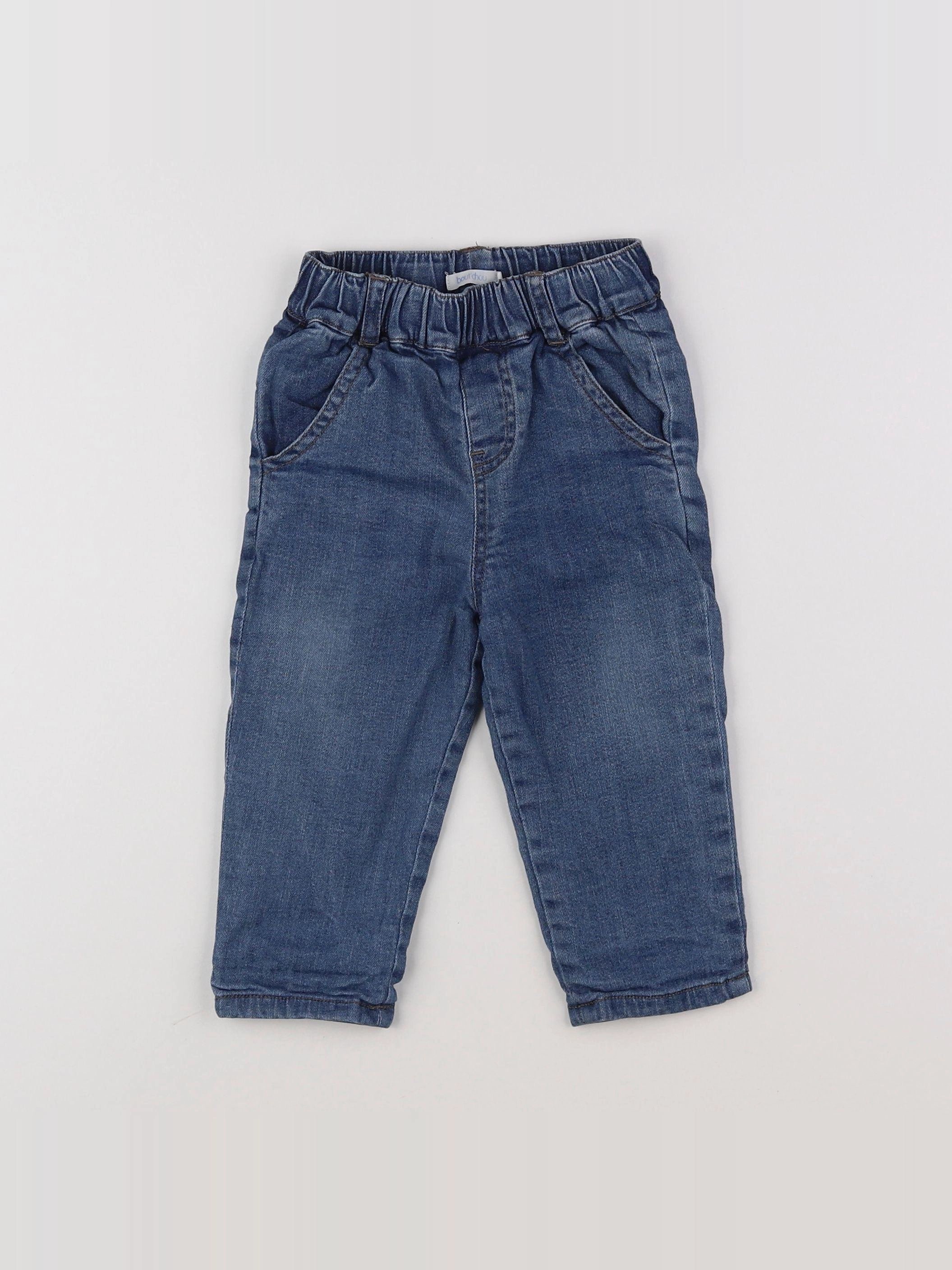 Boutchou - jean bleu - 12 mois
