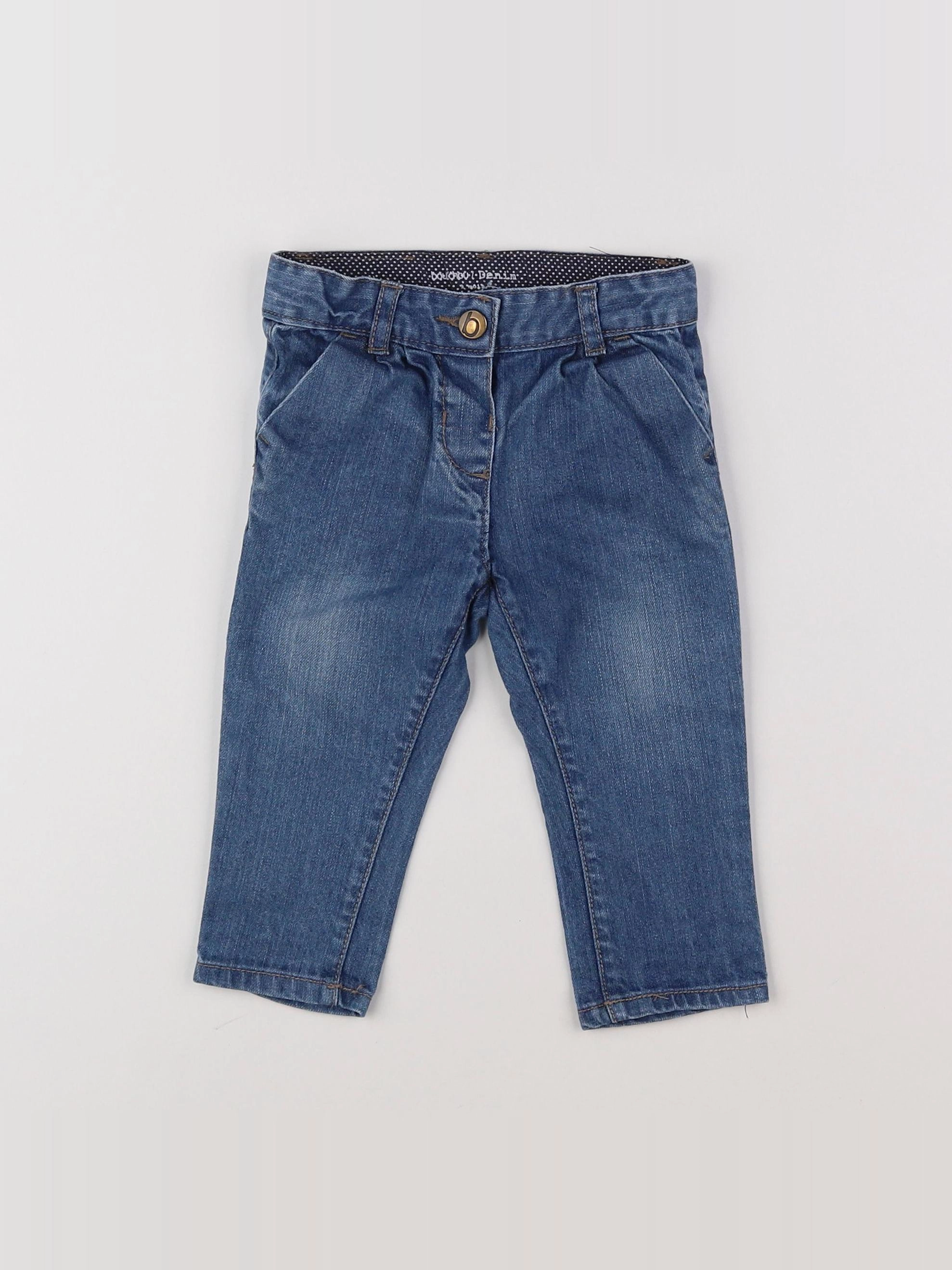 Boutchou - jean bleu - 9 mois