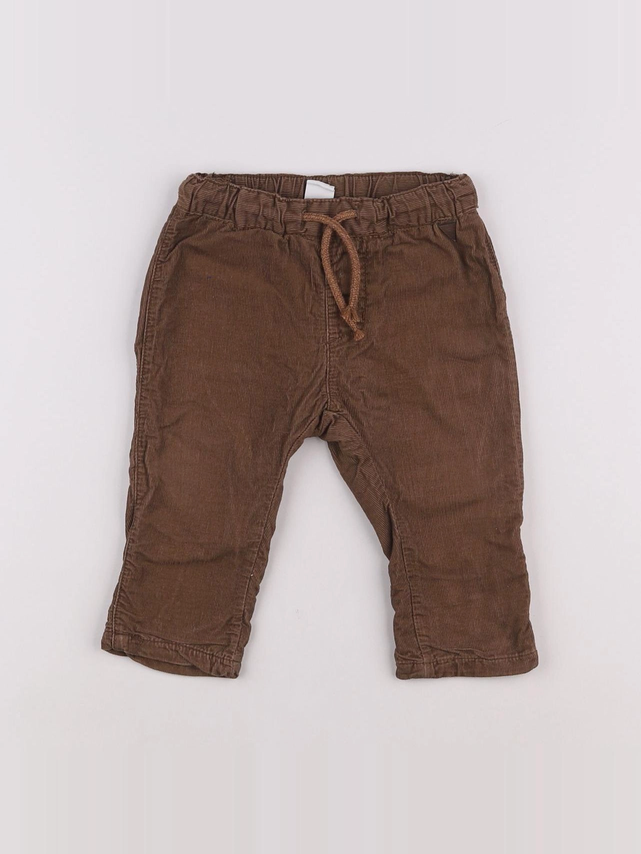 H&M - pantalon marron - 6/9 mois